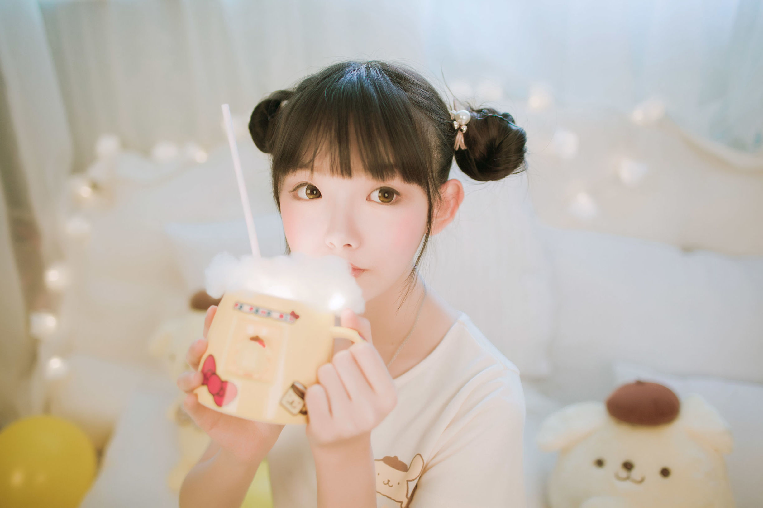 Cute Little Sister Yingqun Pudding Dog