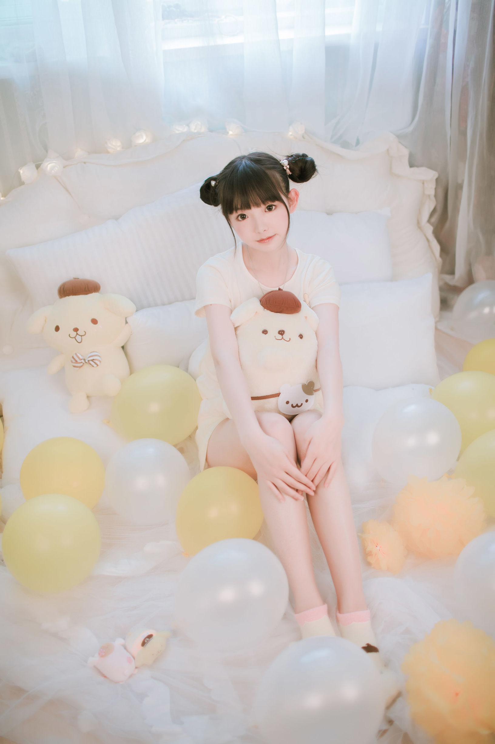 Cute Little Sister Yingqun Pudding Dog
