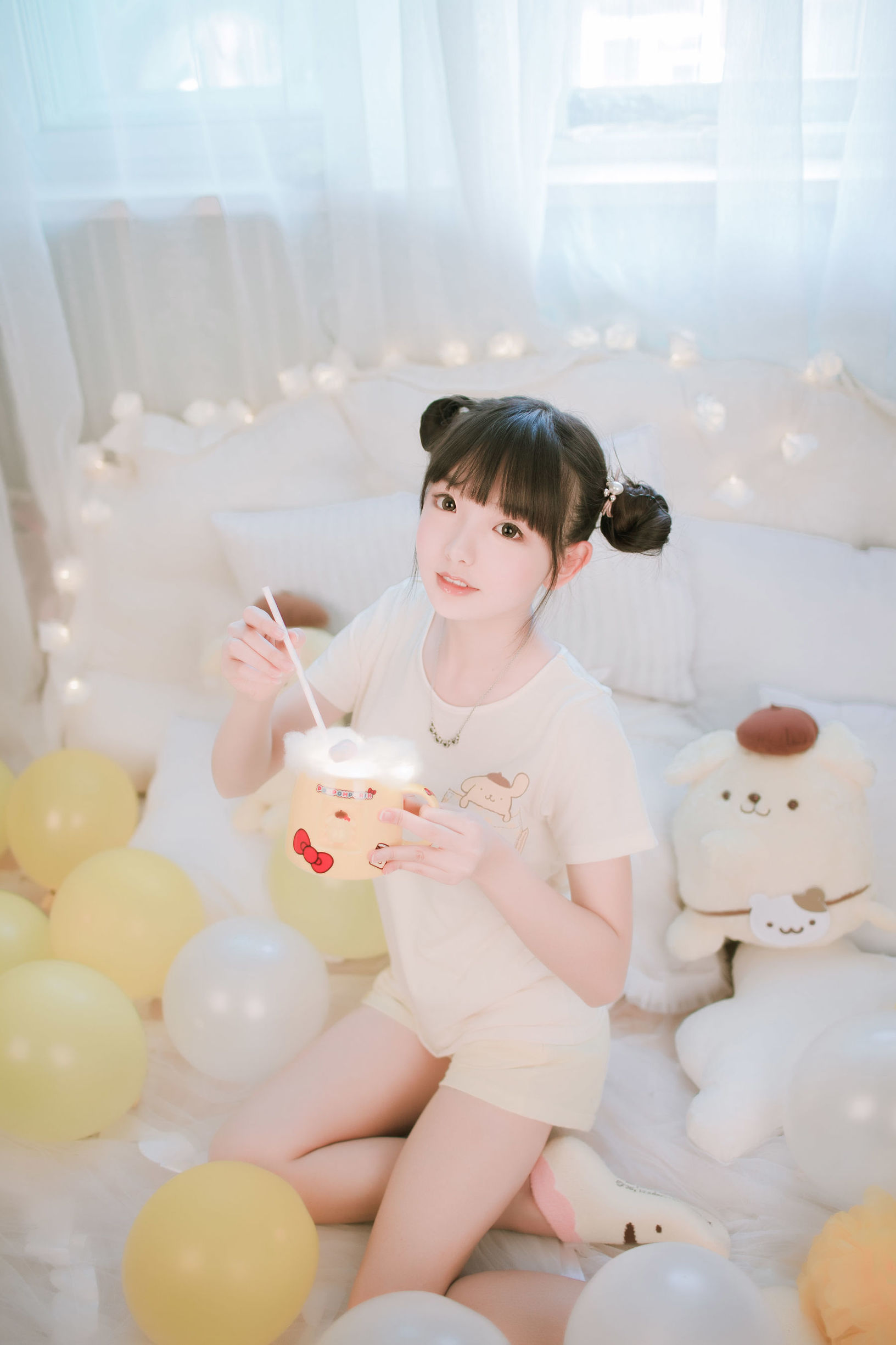 Cute Little Sister Yingqun Pudding Dog
