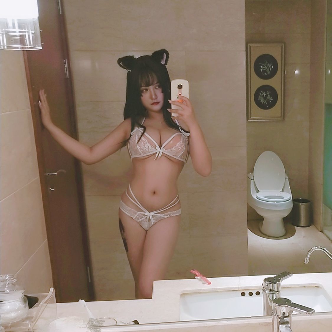 夏鴿鴿不想起床 貓耳