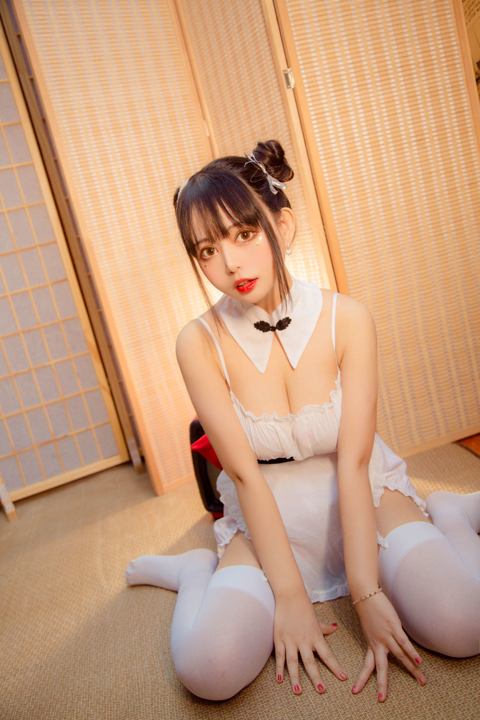 大眼萌妹黑猫猫OvO 中華風