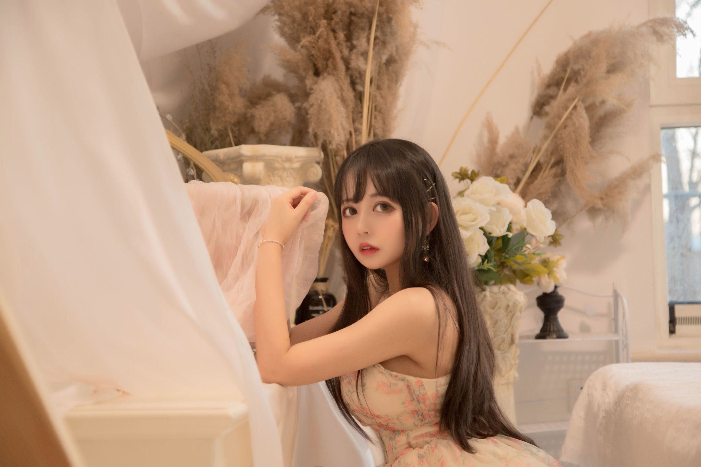 大眼萌妹黑猫猫OvO good morning + good night