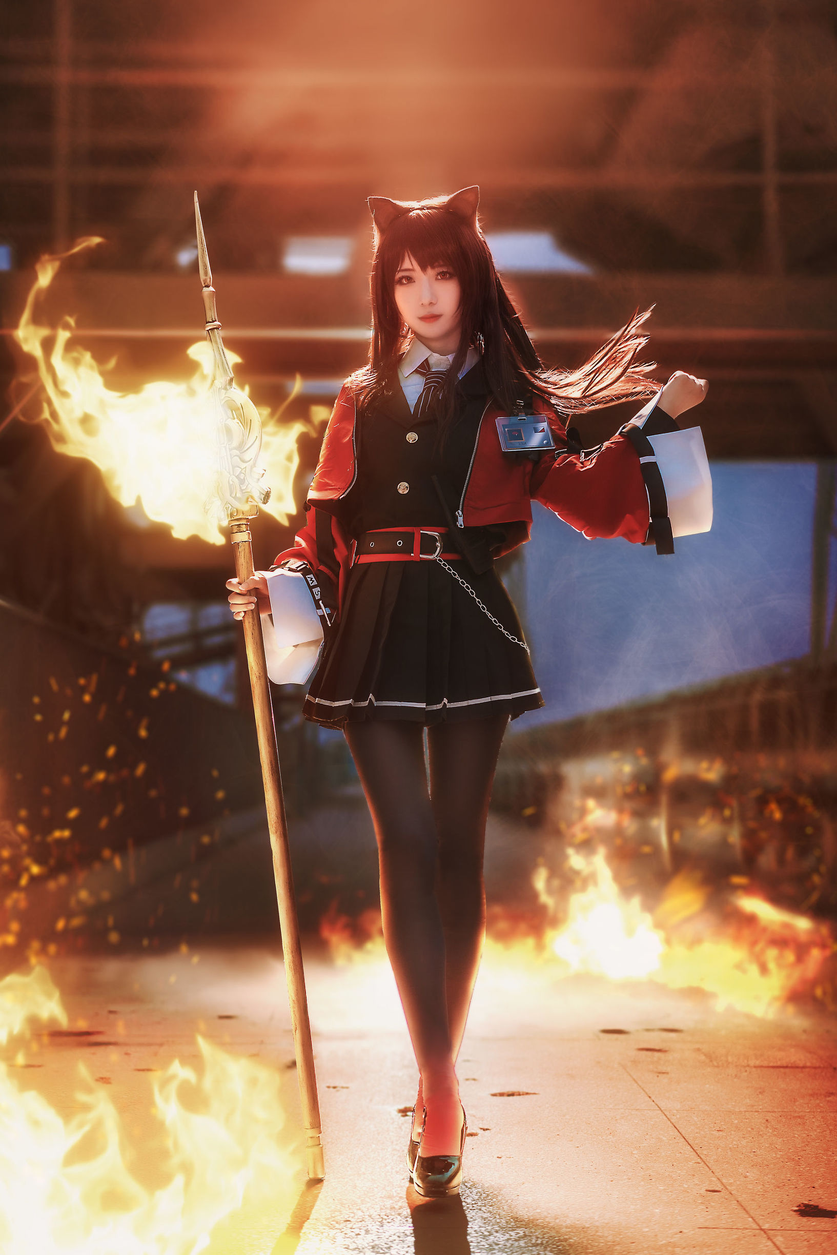 Chị Miyin Yin ww Arknights Thiên Hỏa