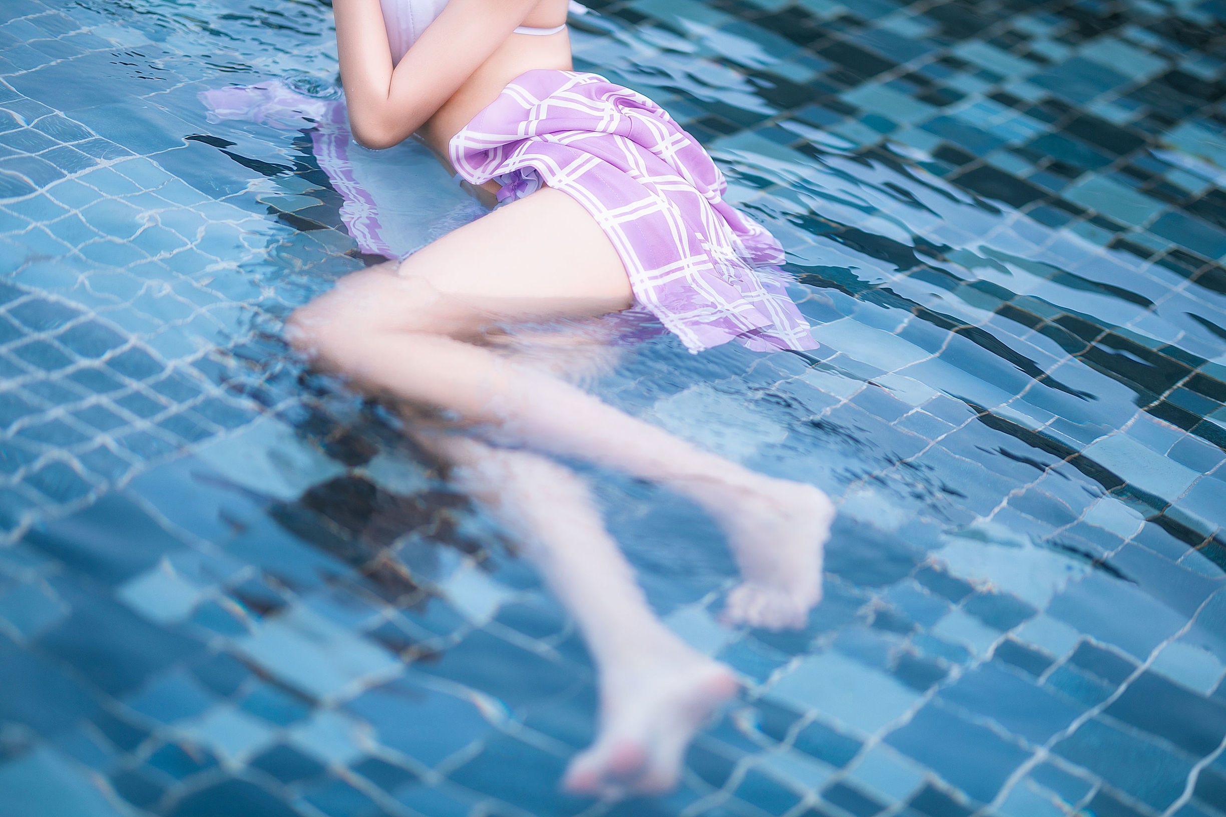 Cô gái Weibo lần thứ ba_69 Mashu bộ đồ bơi