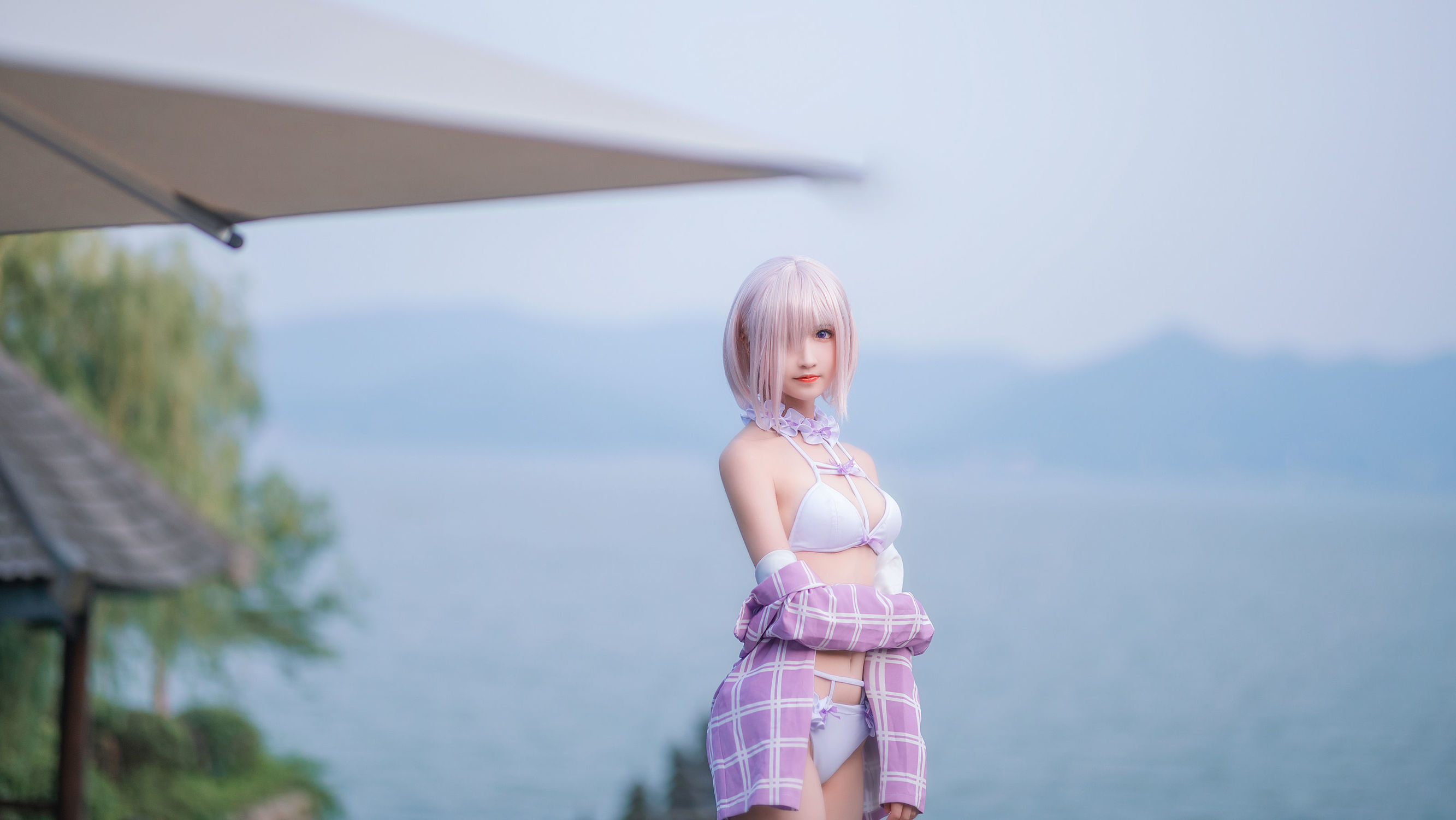 ウェイボー妹子三度_69 マシュ水着