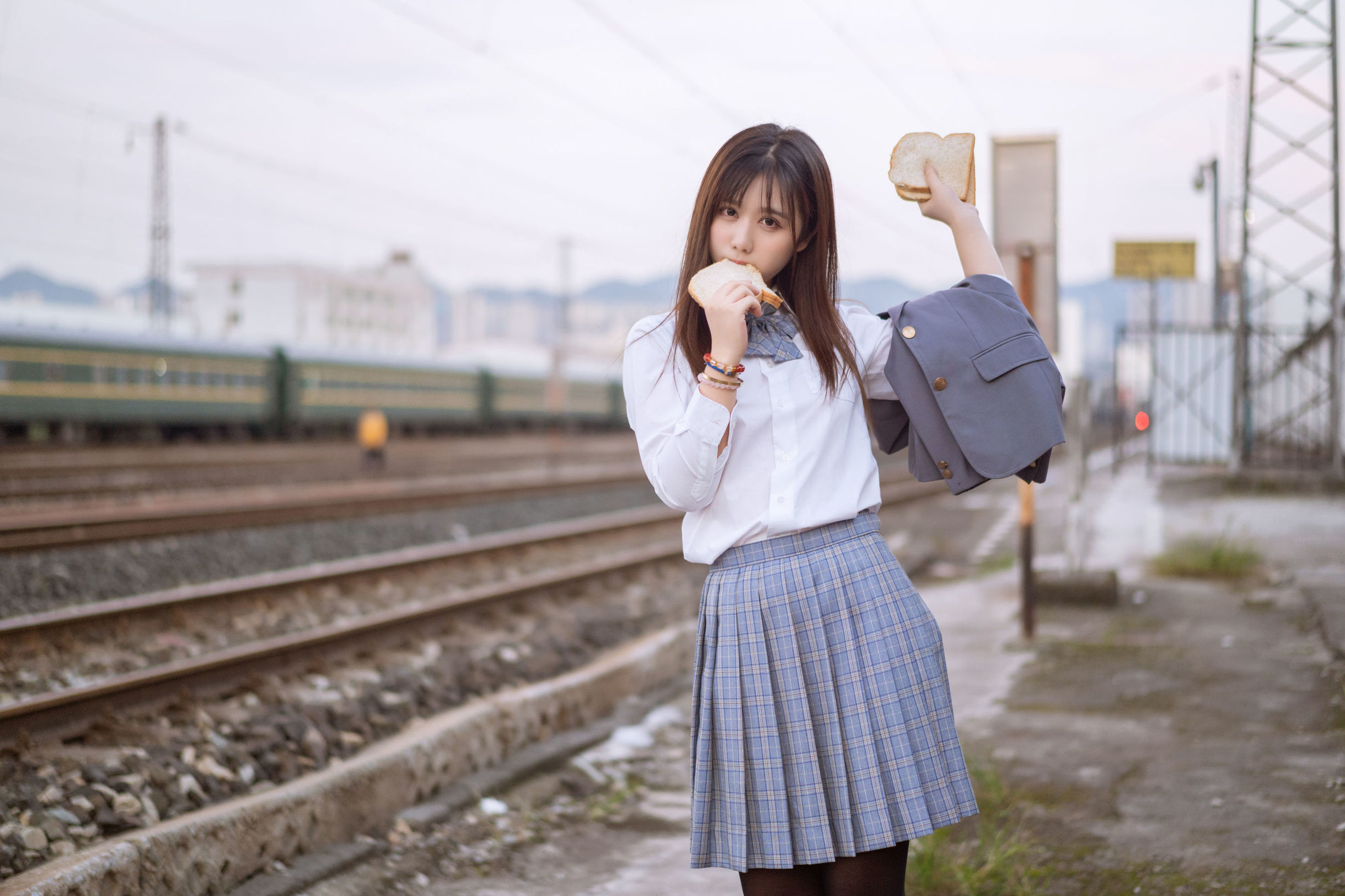 위보 복지 소녀 징장의 도피 제복