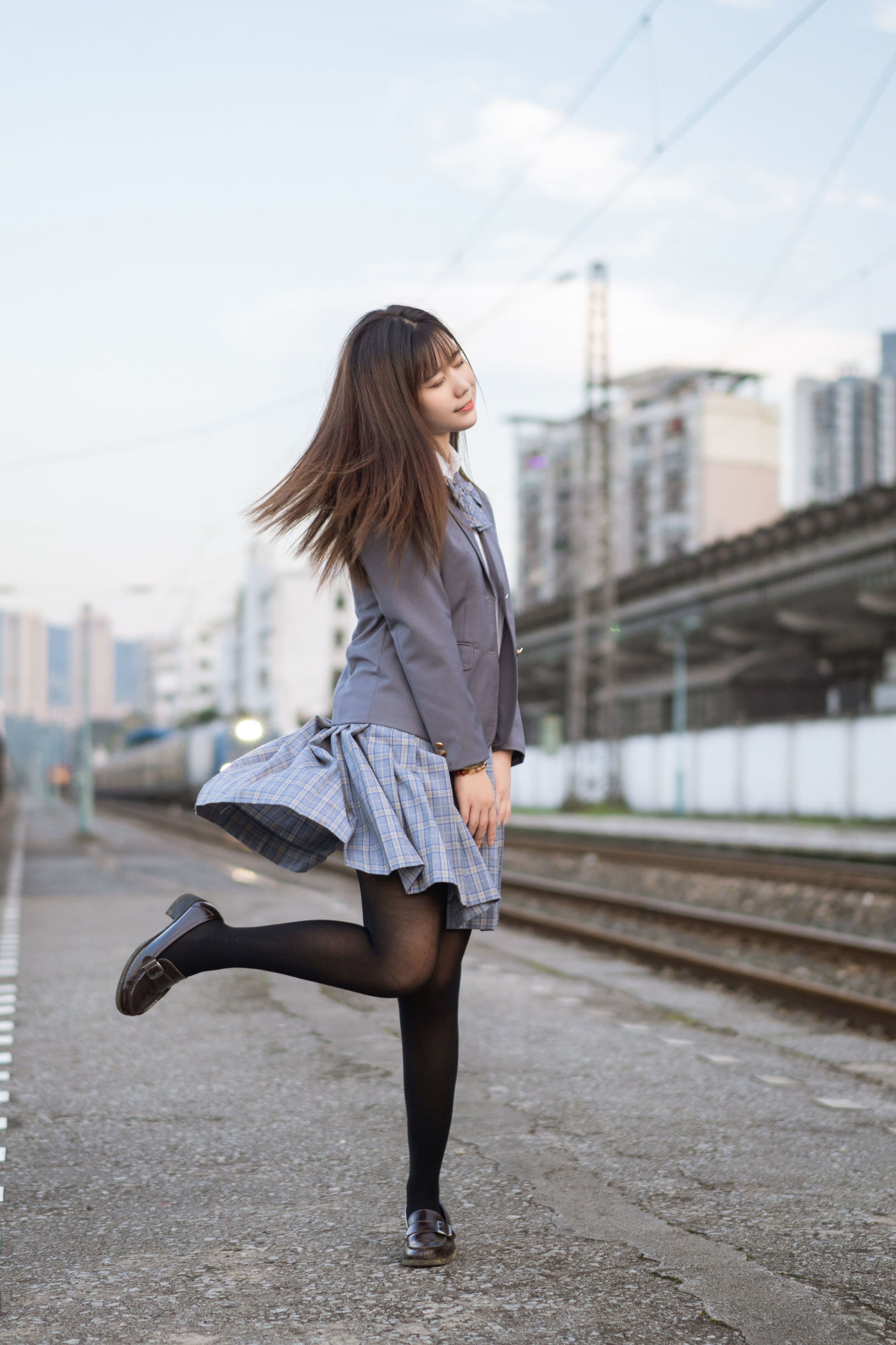 Weibo Welfare Princess Jing-chan: The Uniform of Elopement