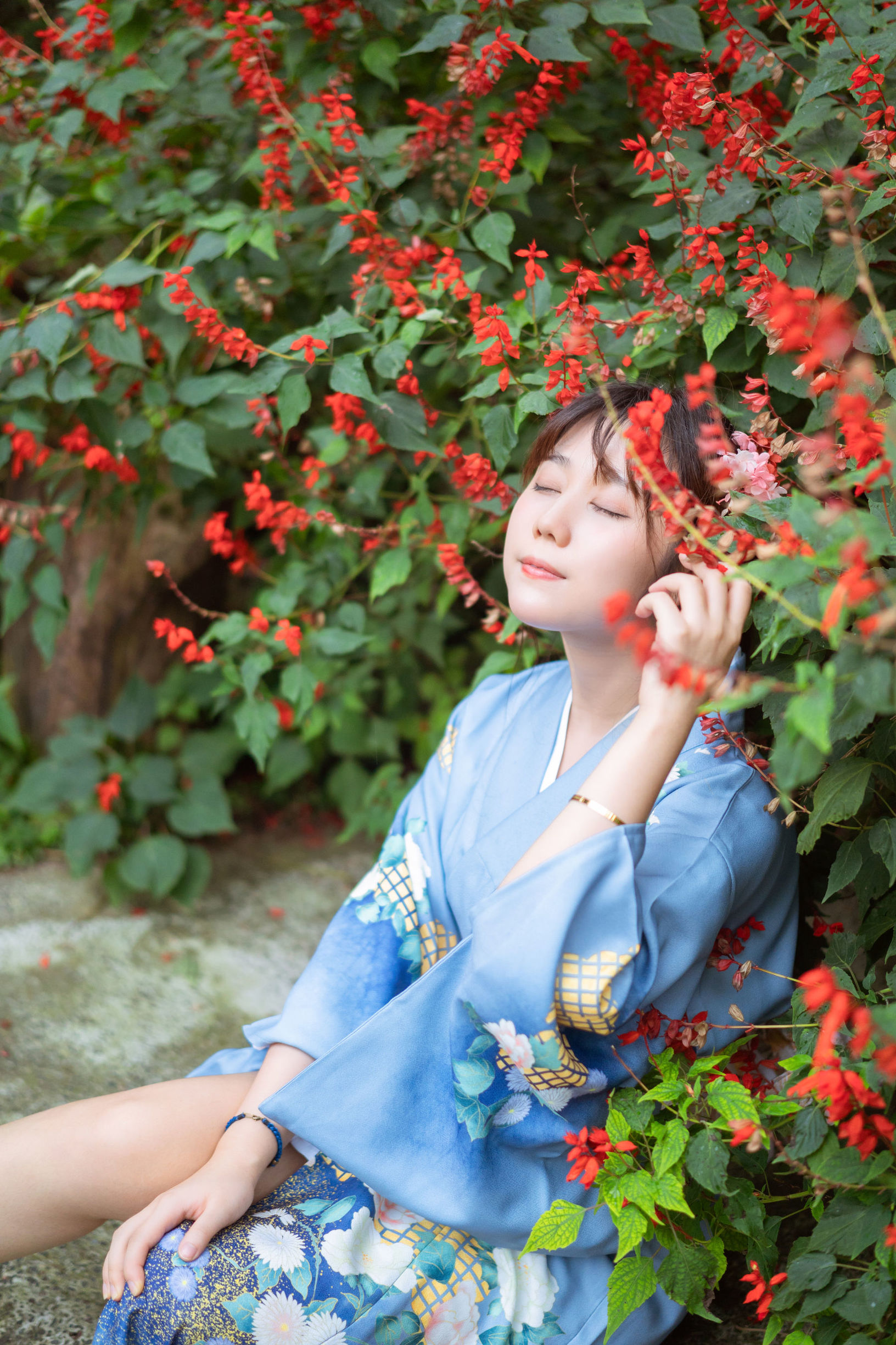 Weibo Welfare Ji Jing-chan's Elopement in Kimono