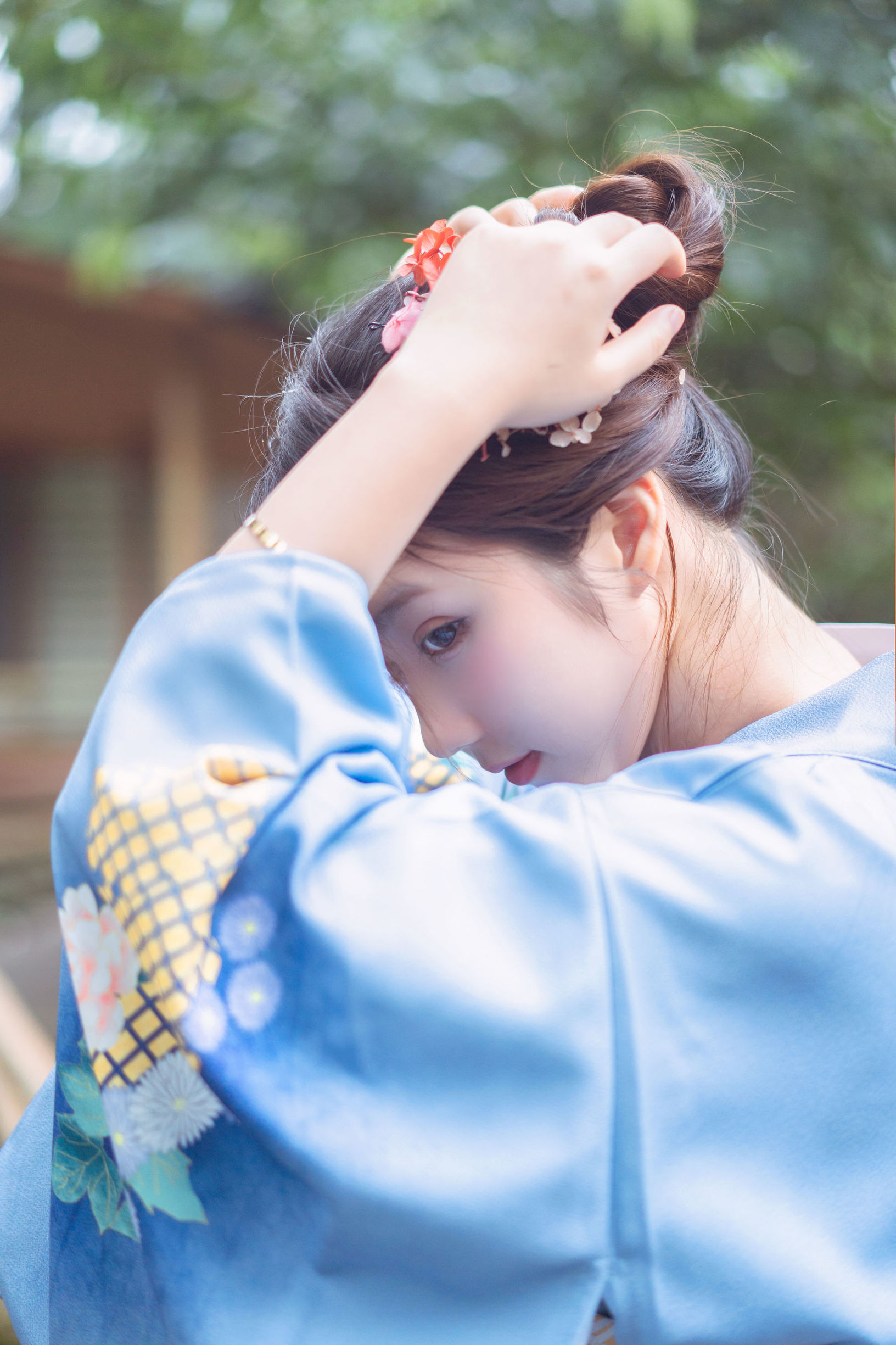Weibo Welfare Ji Jing-chan's Elopement in Kimono