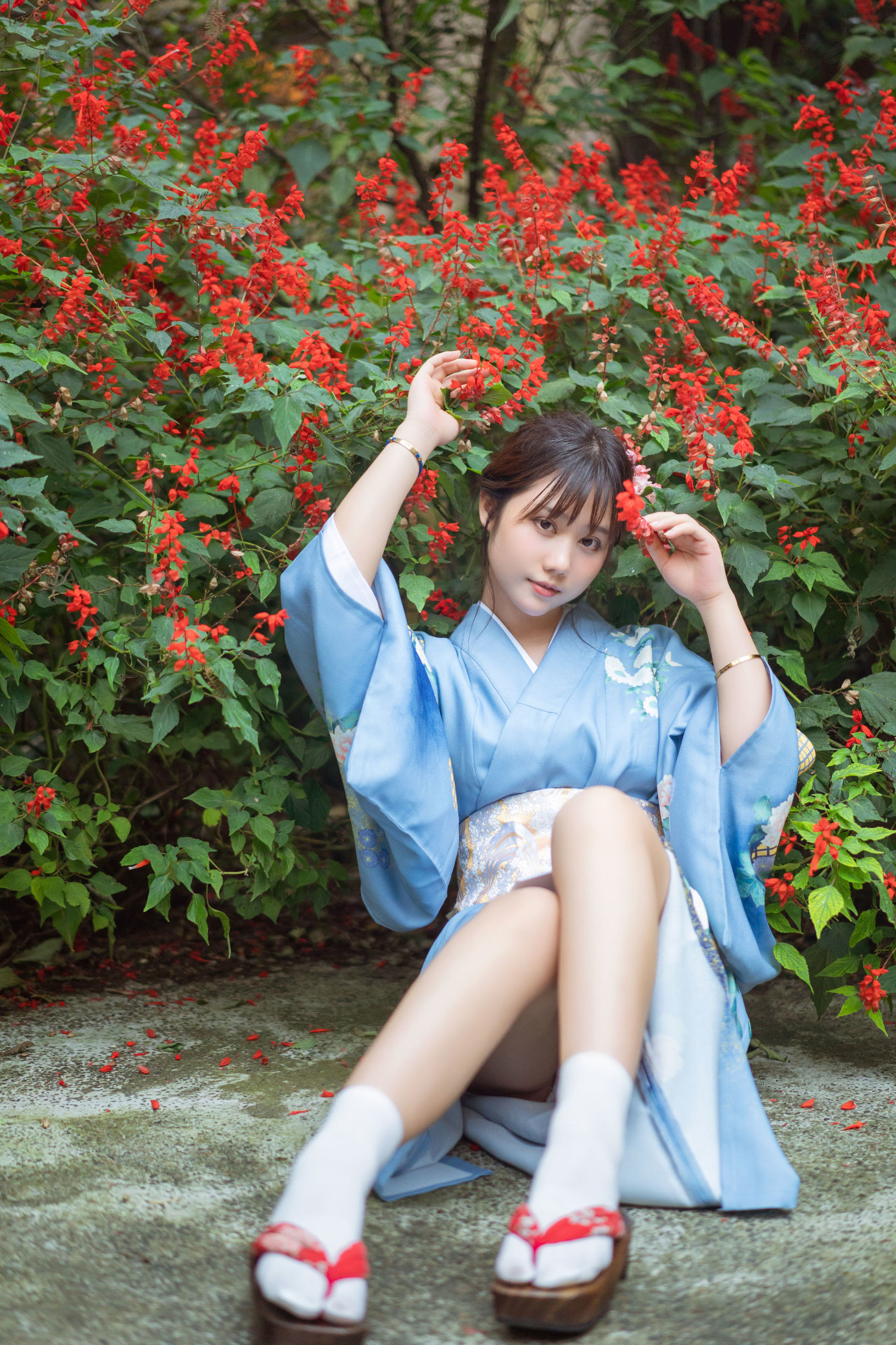 Weibo Welfare Ji Jing-chan's Elopement in Kimono