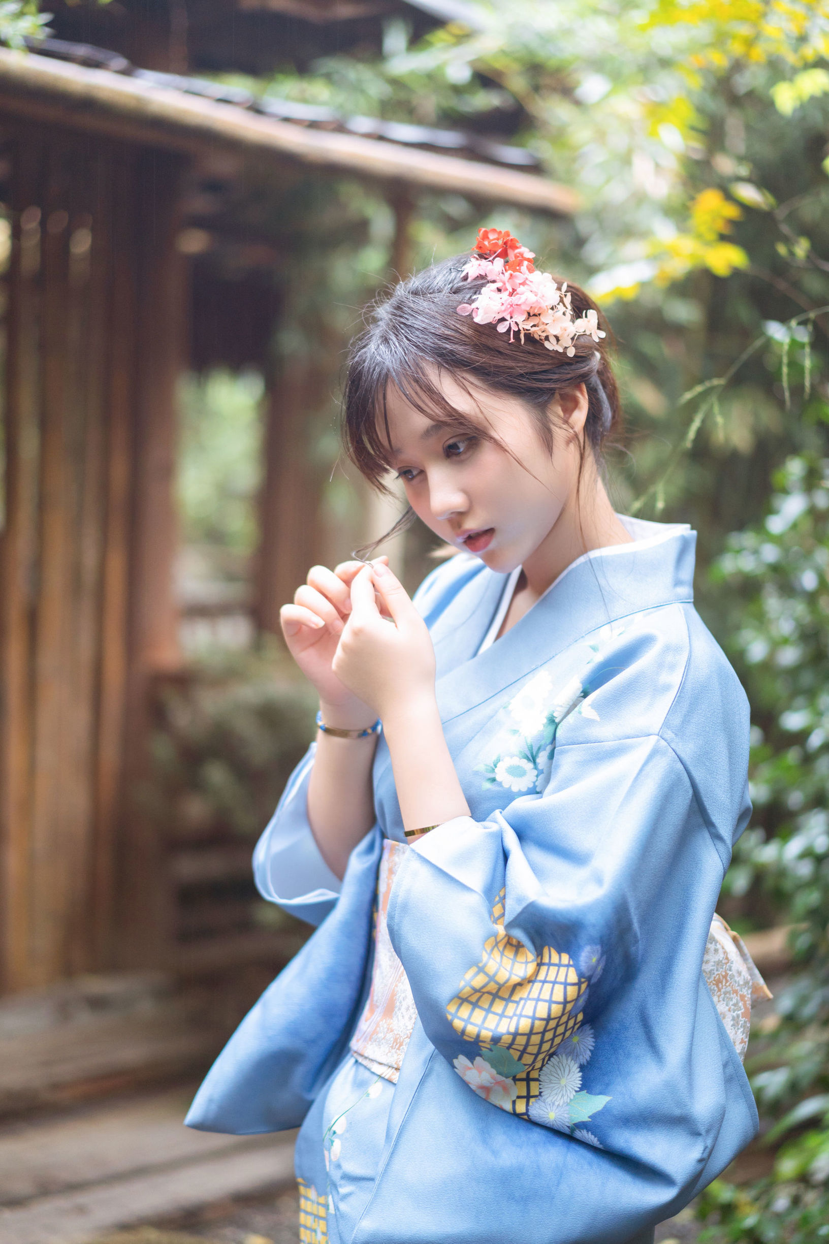 Weibo Welfare Ji Jing-chan's Elopement in Kimono