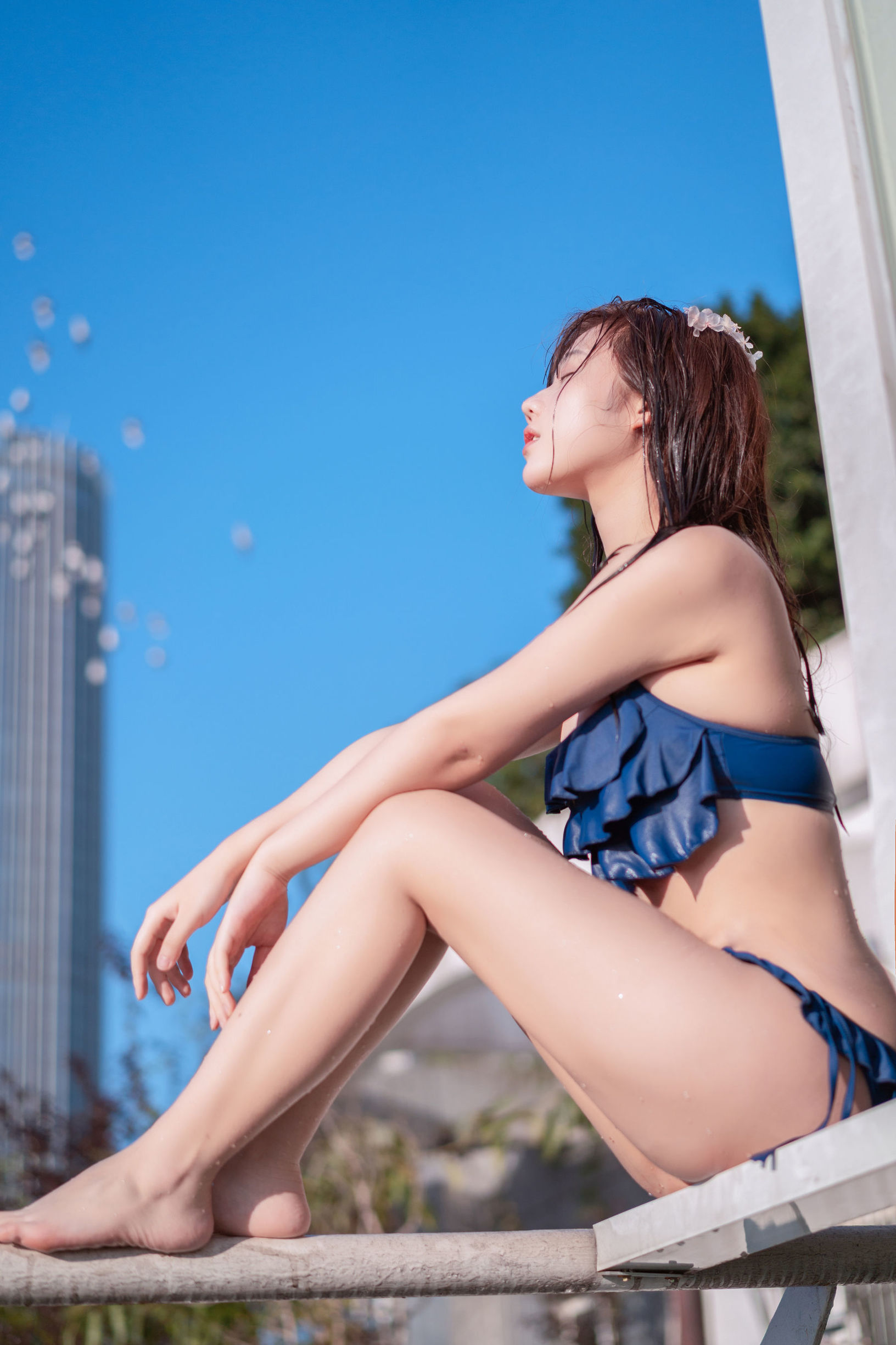 ウェイボー 福利姫 鏡ちゃん 駆け落ちの水着