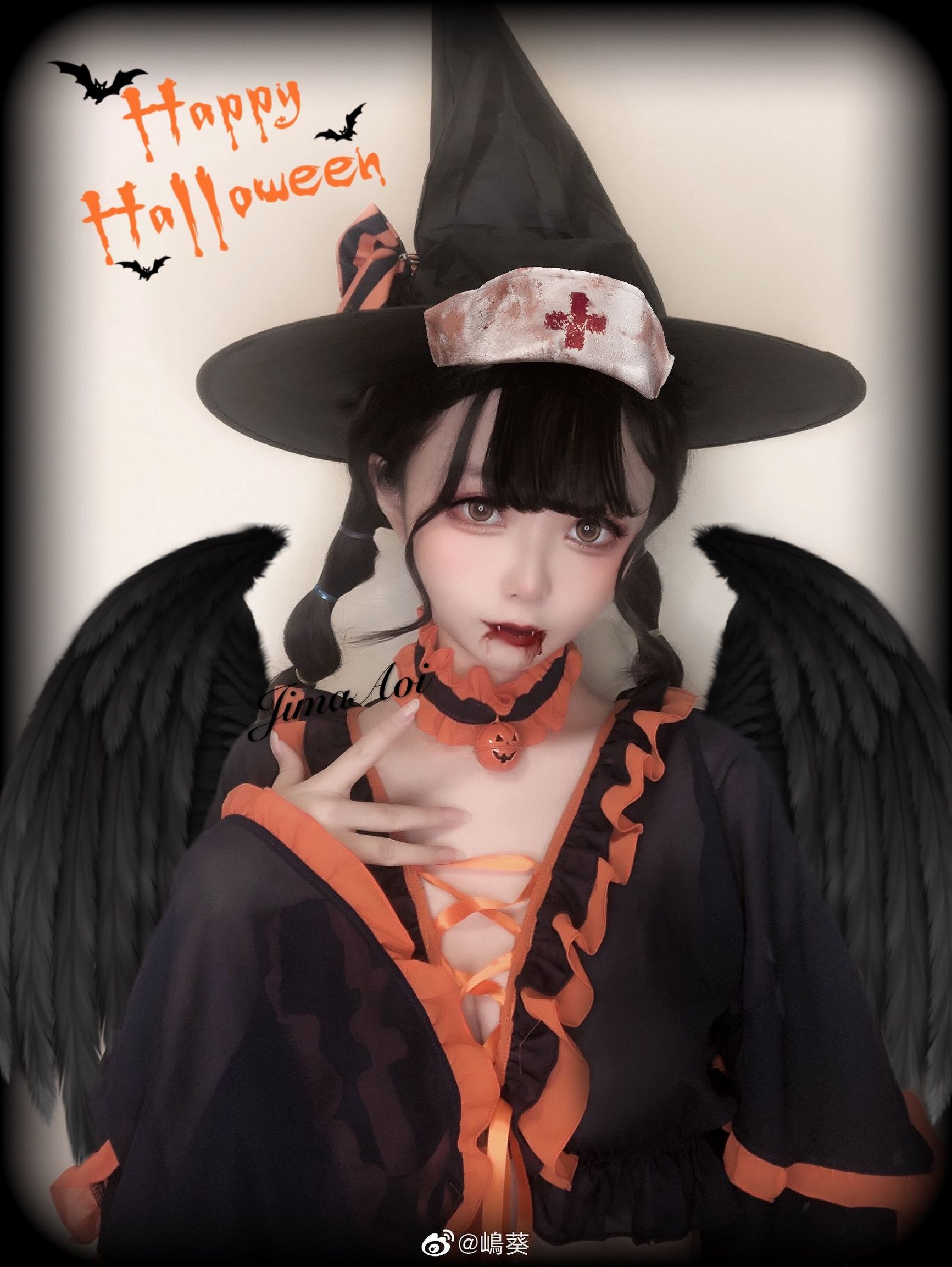 Weibo mỹ nữ Shima Aoi - Halloween tiểu ác ma