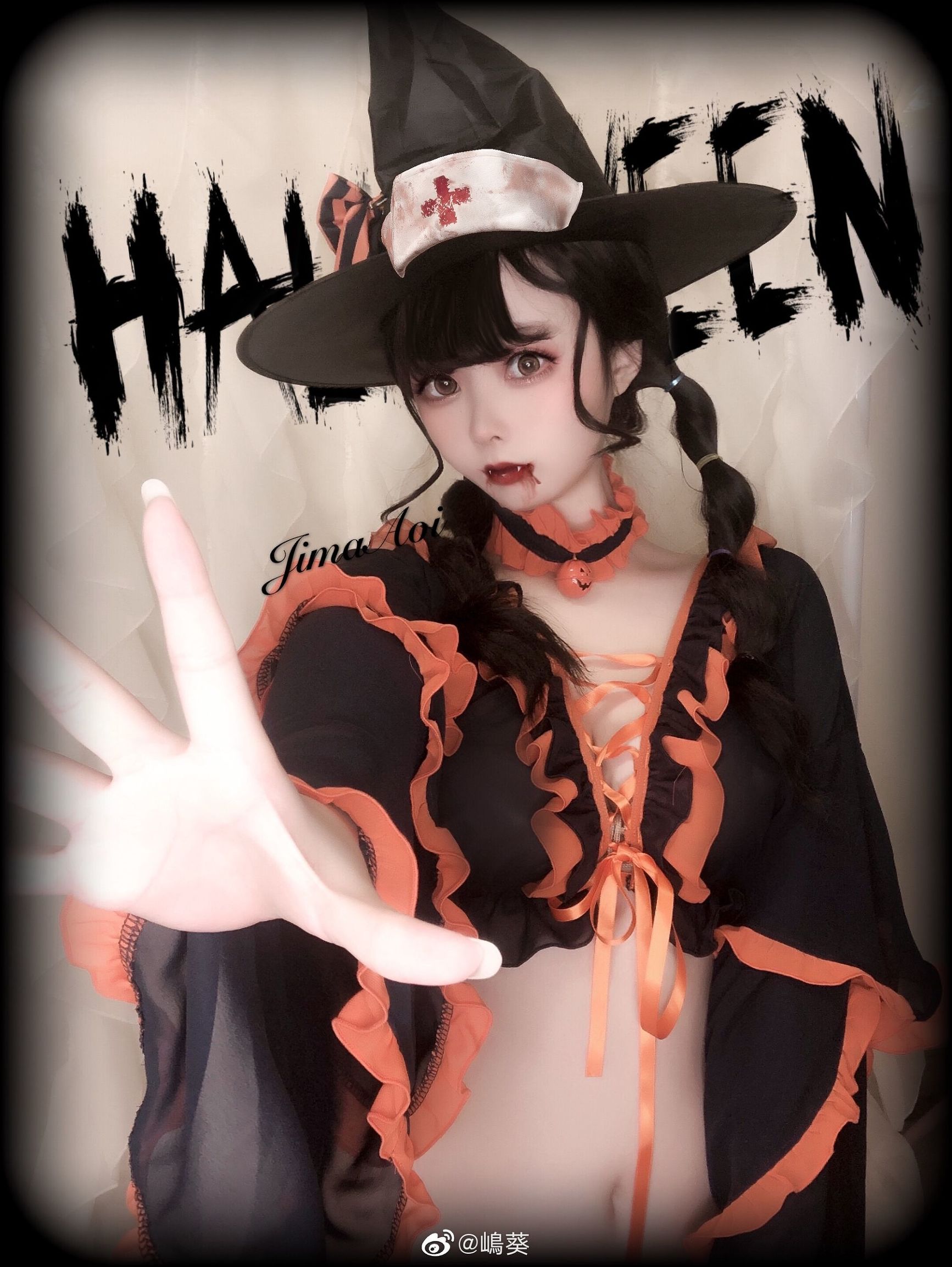 Weibo mỹ nữ Shima Aoi - Halloween tiểu ác ma
