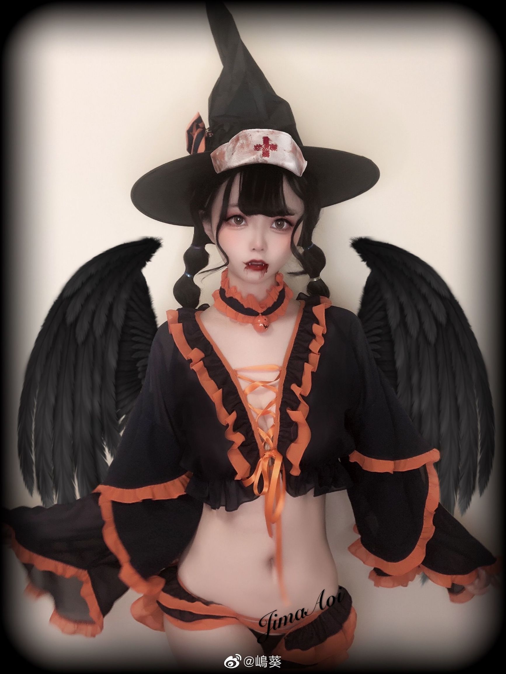 Weibo mỹ nữ Shima Aoi - Halloween tiểu ác ma