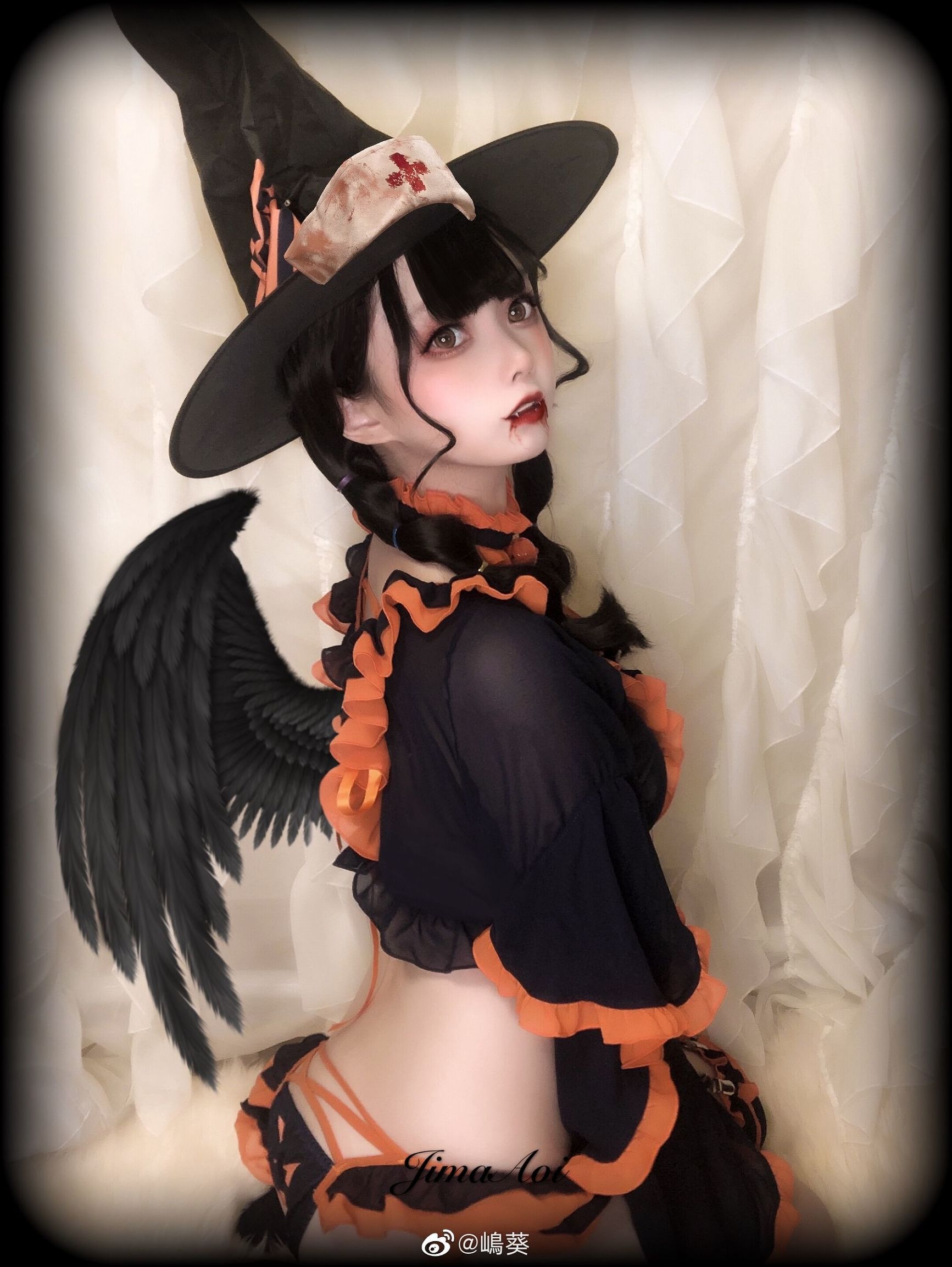 Weibo mỹ nữ Shima Aoi - Halloween tiểu ác ma