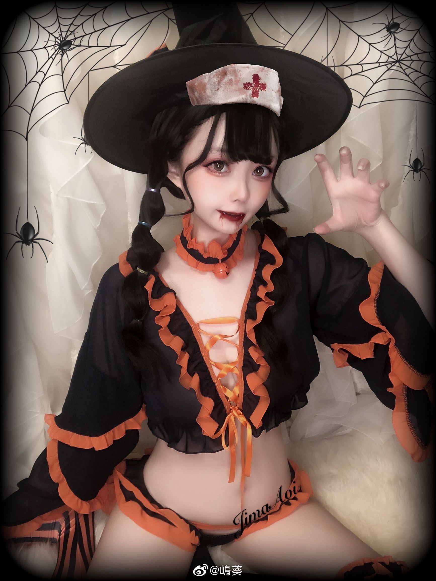 Weibo mỹ nữ Shima Aoi - Halloween tiểu ác ma