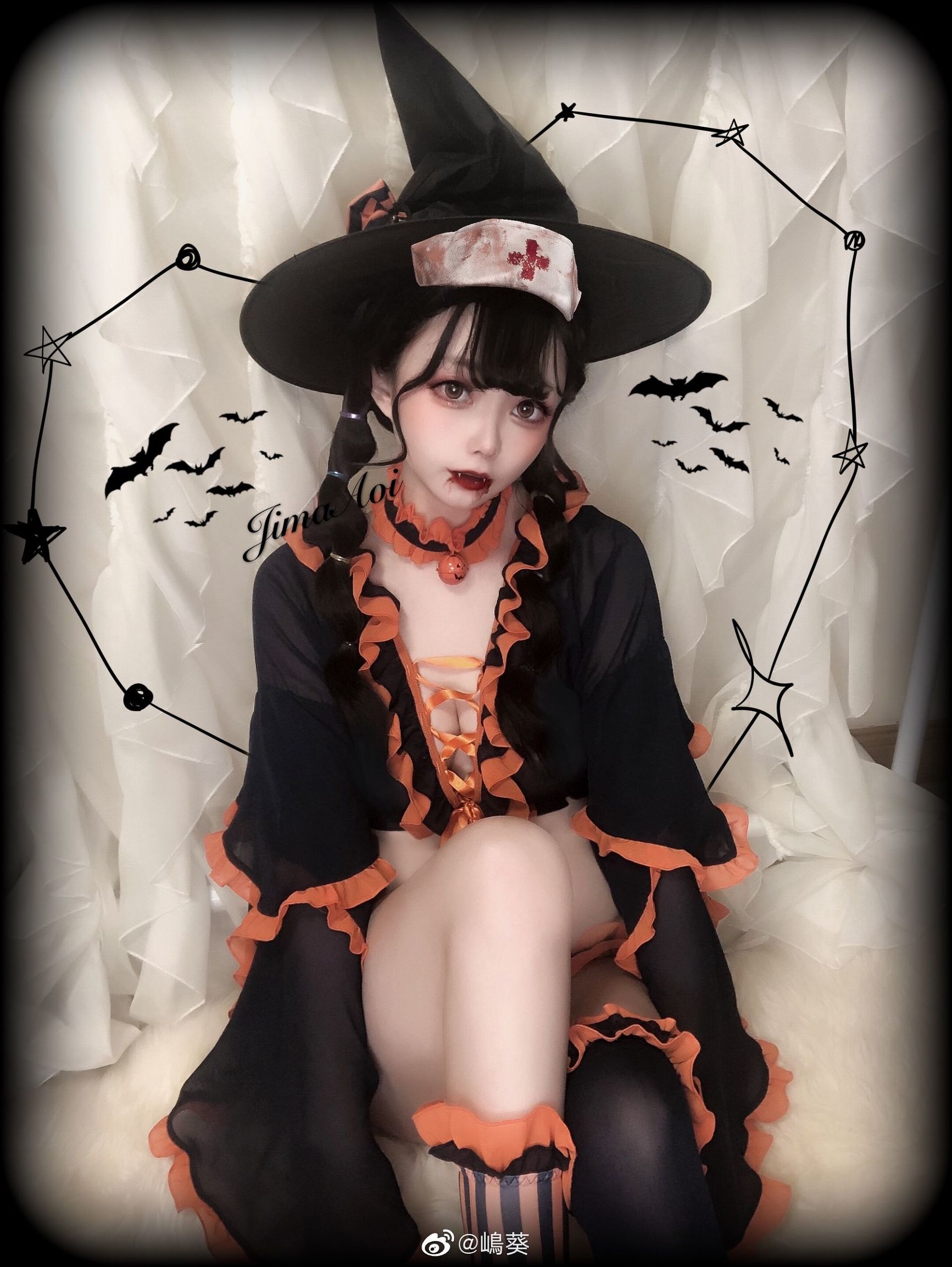Weibo mỹ nữ Shima Aoi - Halloween tiểu ác ma
