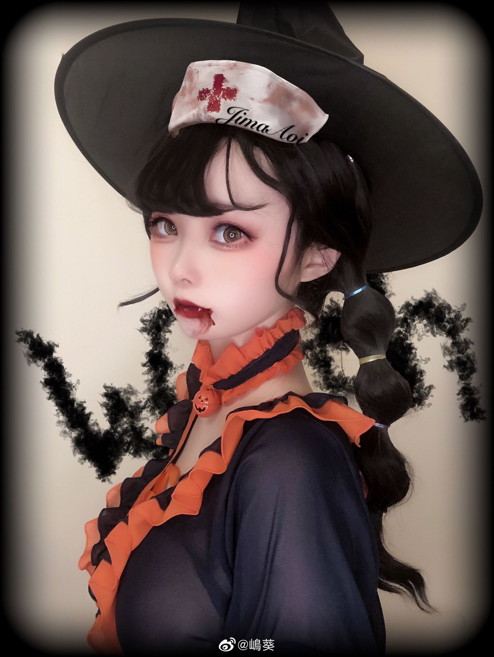 Weibo mỹ nữ Shima Aoi - Halloween tiểu ác ma