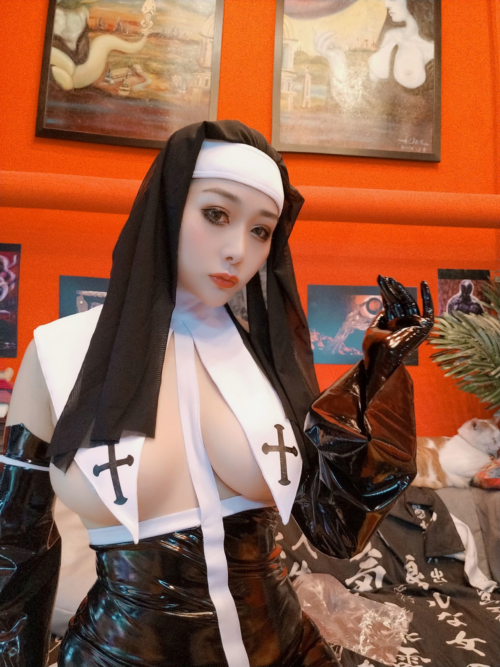Sexy Coser San Dao Dao Miido Nun
