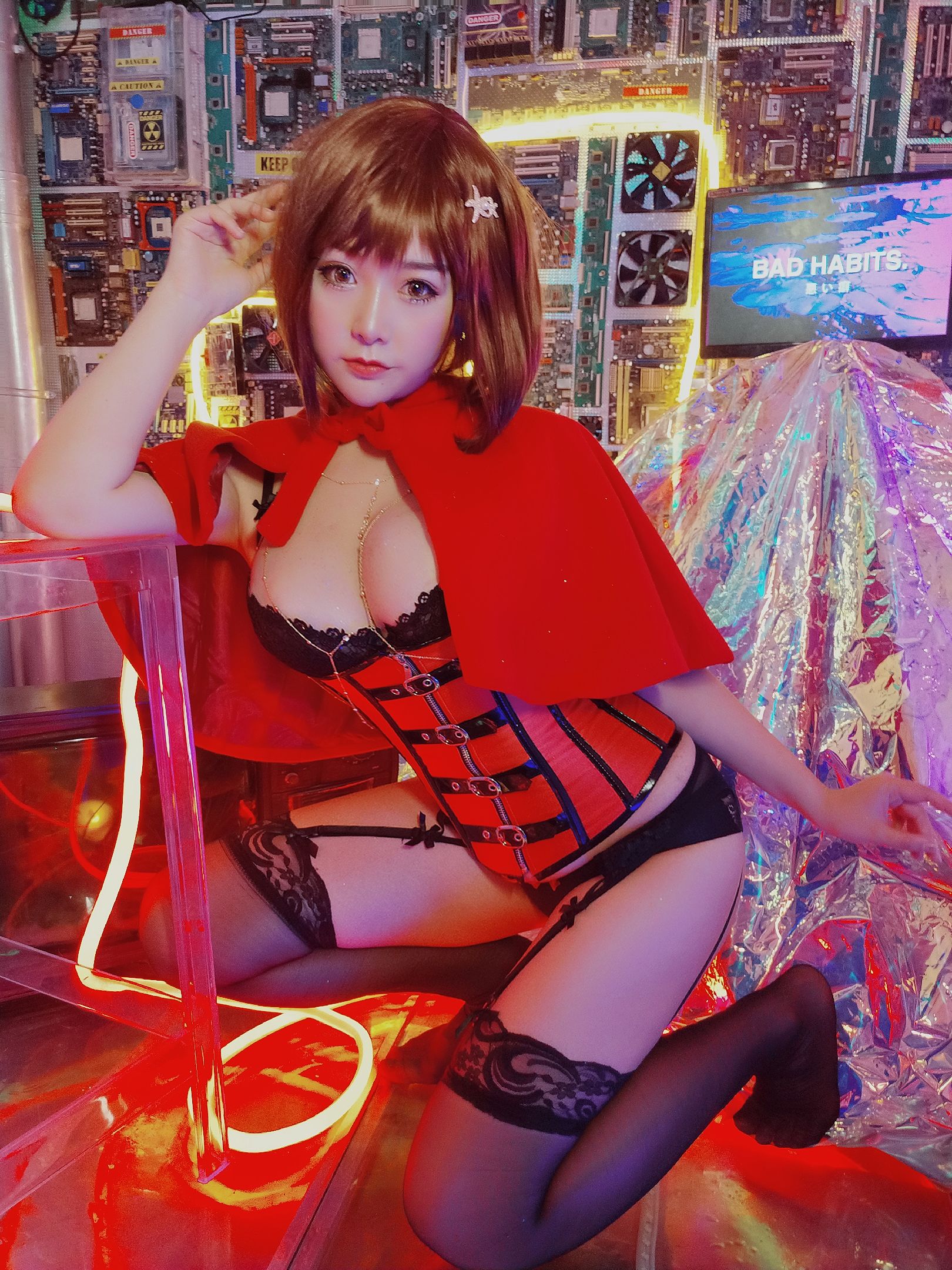 Sexy Coser San Dao Dao Miido Christmas Special