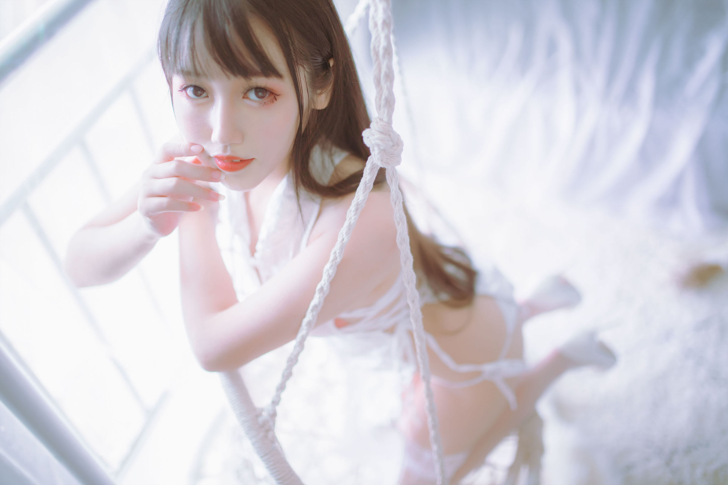 抖娘-リセイトウシュウ 抖娘×ブダイマオ 黒白旗袍双子