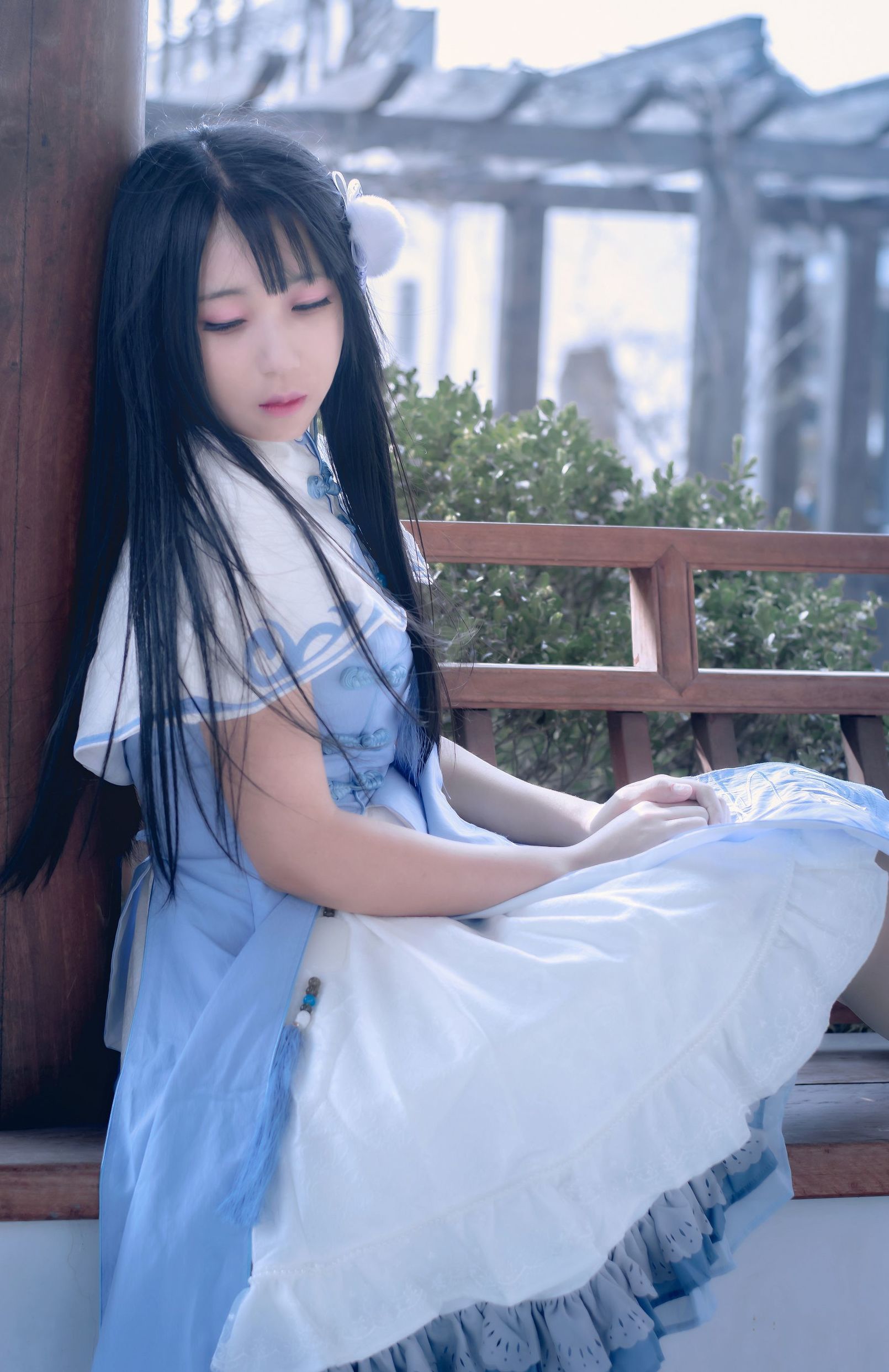 ドウユの配信者 スーエンフイ 漢服
