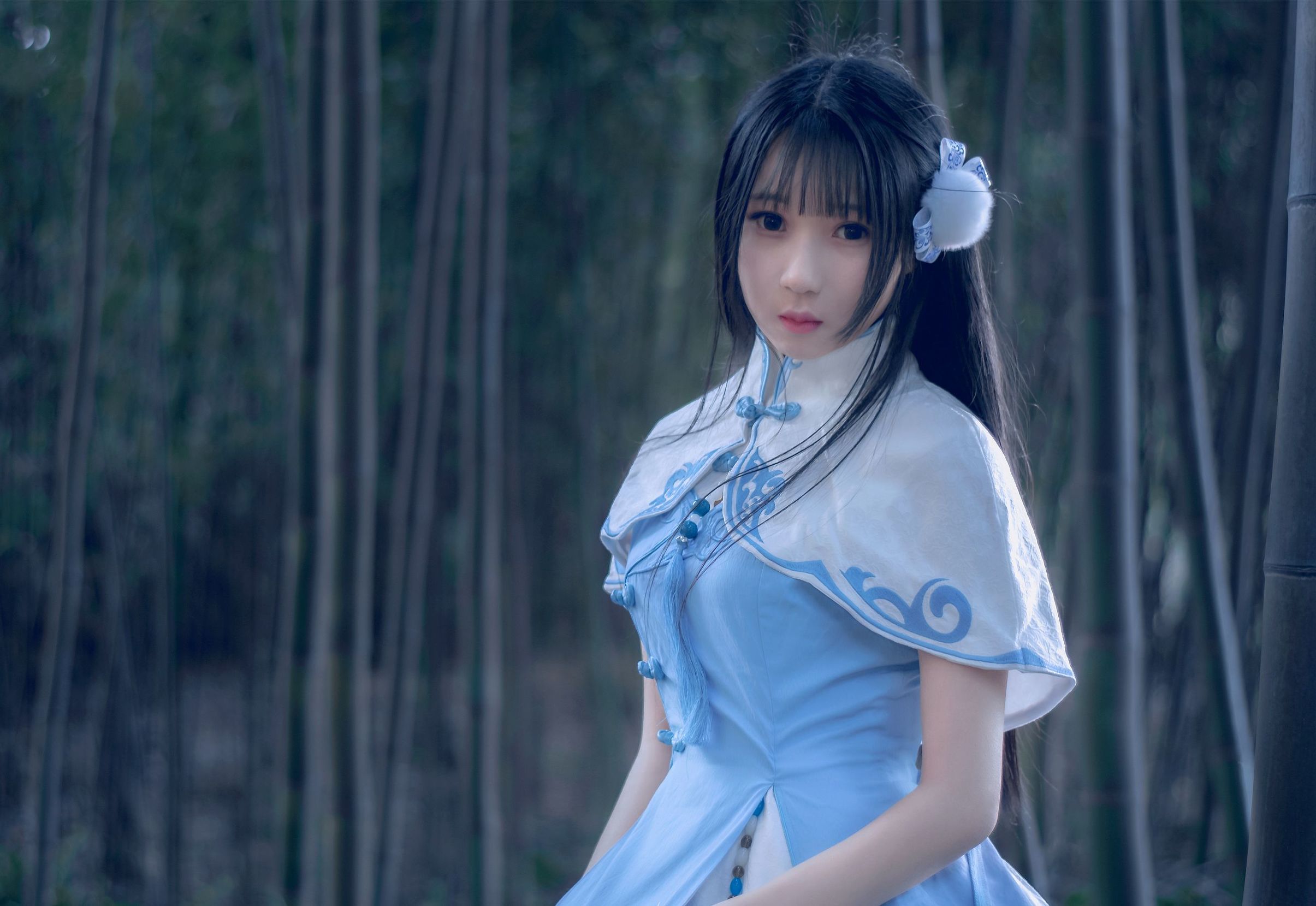 ドウユの配信者 スーエンフイ 漢服