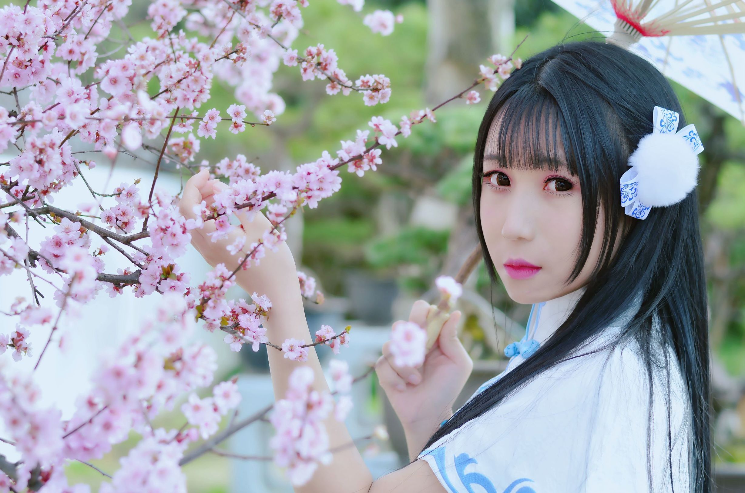 ドウユの配信者 スーエンフイ 漢服