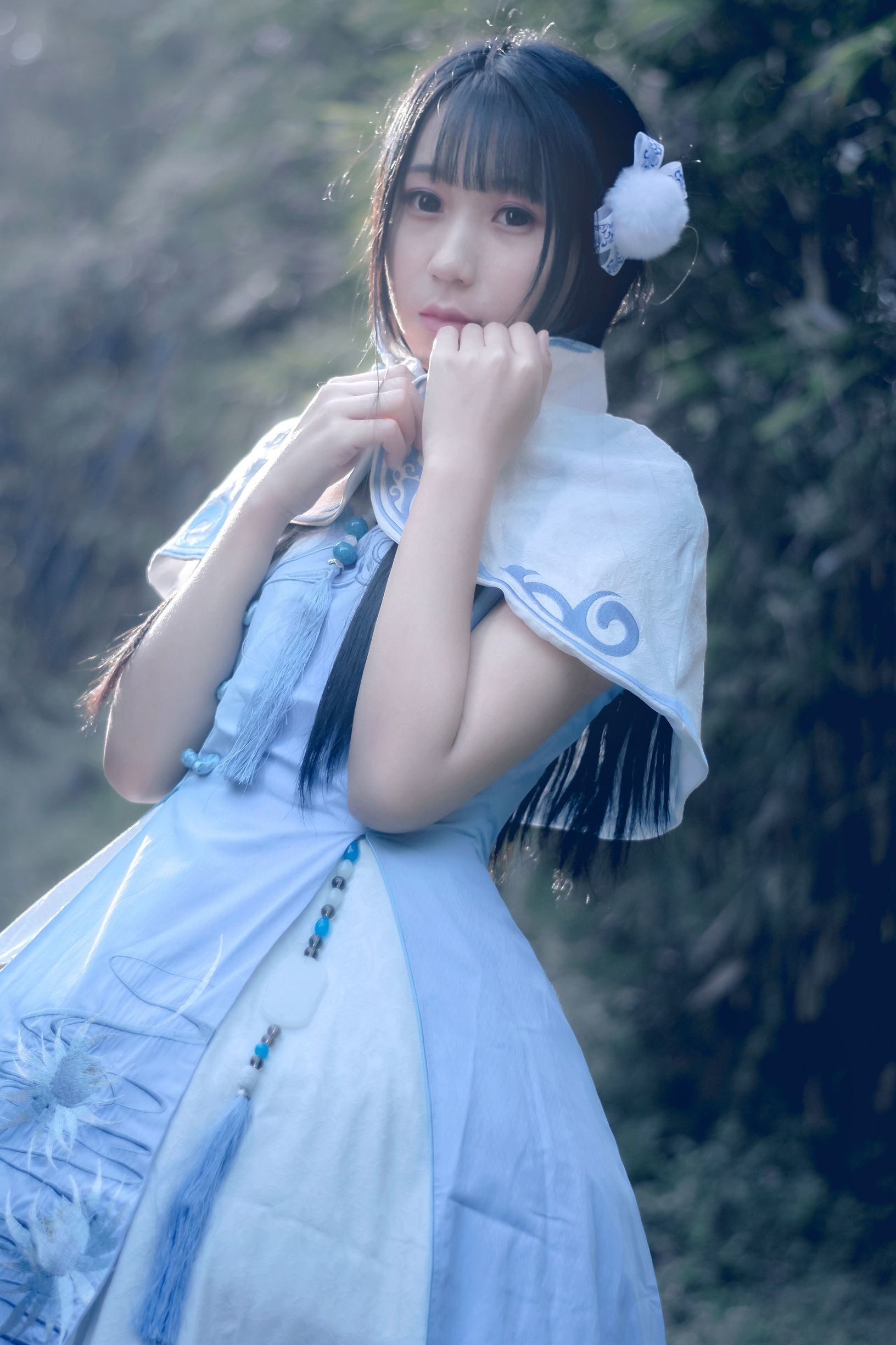 ドウユの配信者 スーエンフイ 漢服