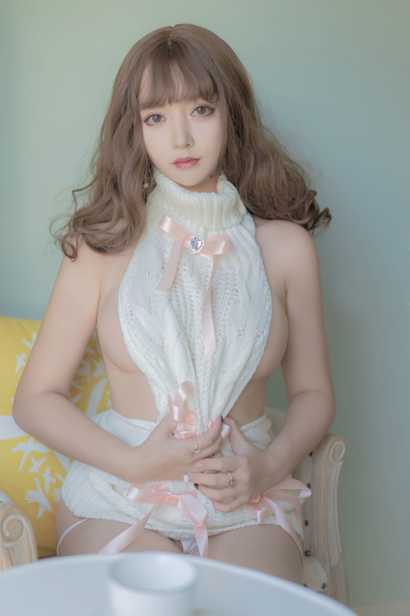ドウユミセンセンのサマ写真 セーター
