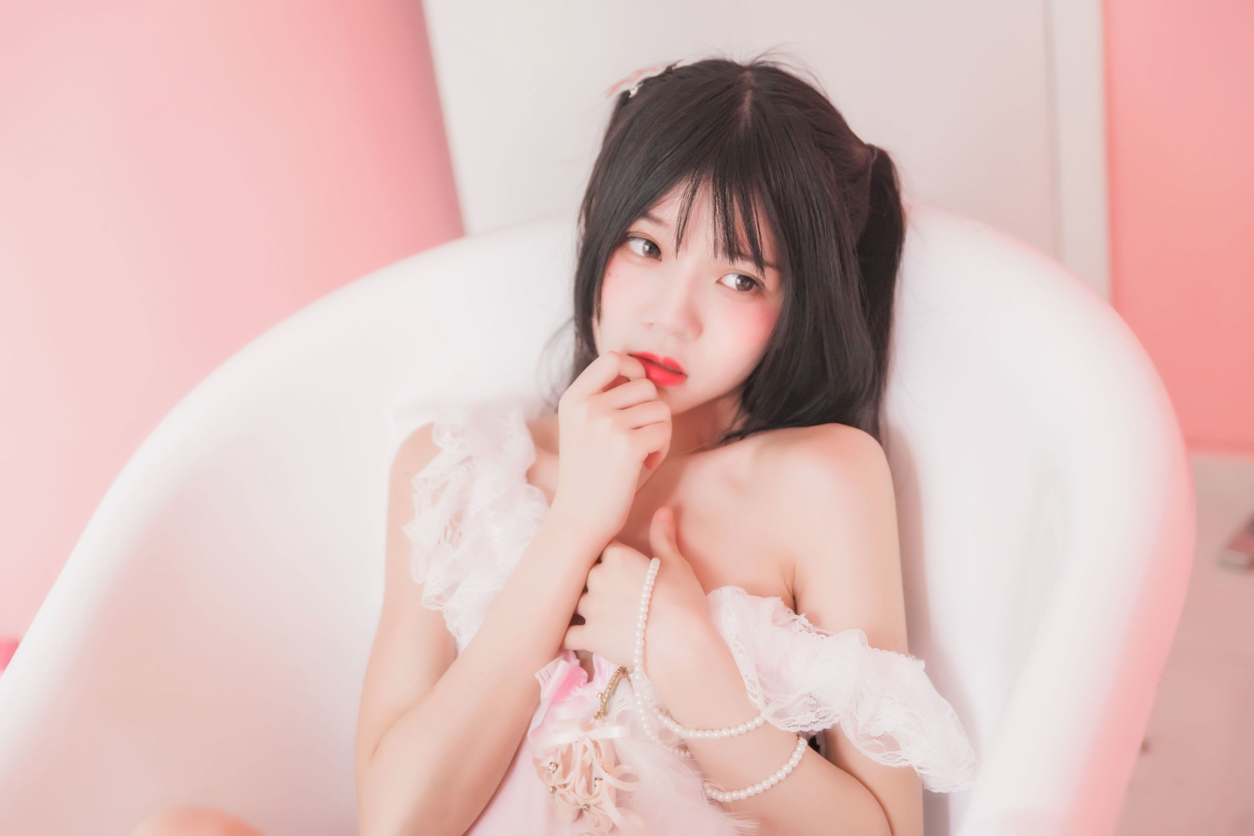 桜桃喵 冬眠シリーズ ピンクの浴槽