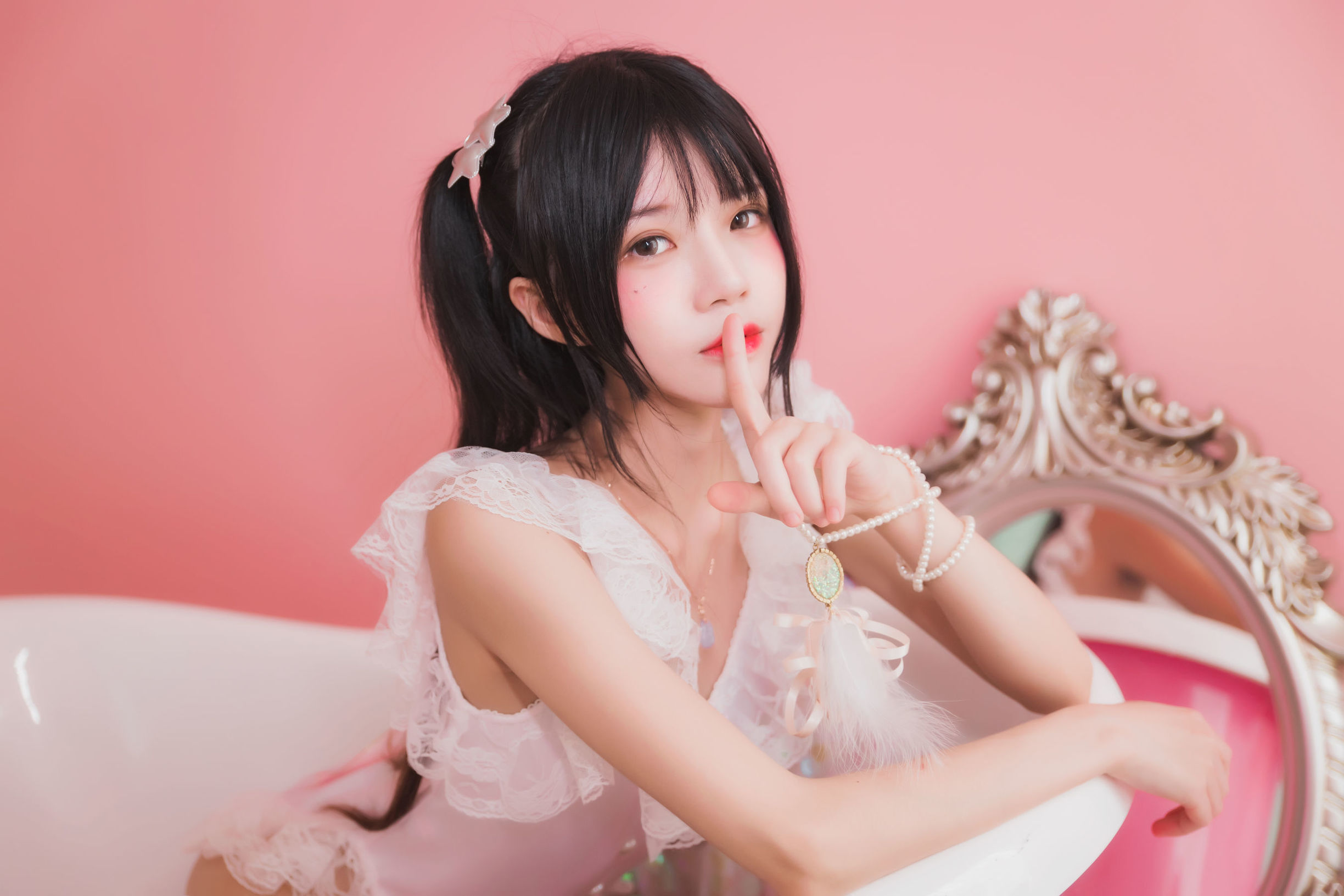 桜桃喵 冬眠シリーズ ピンクの浴槽