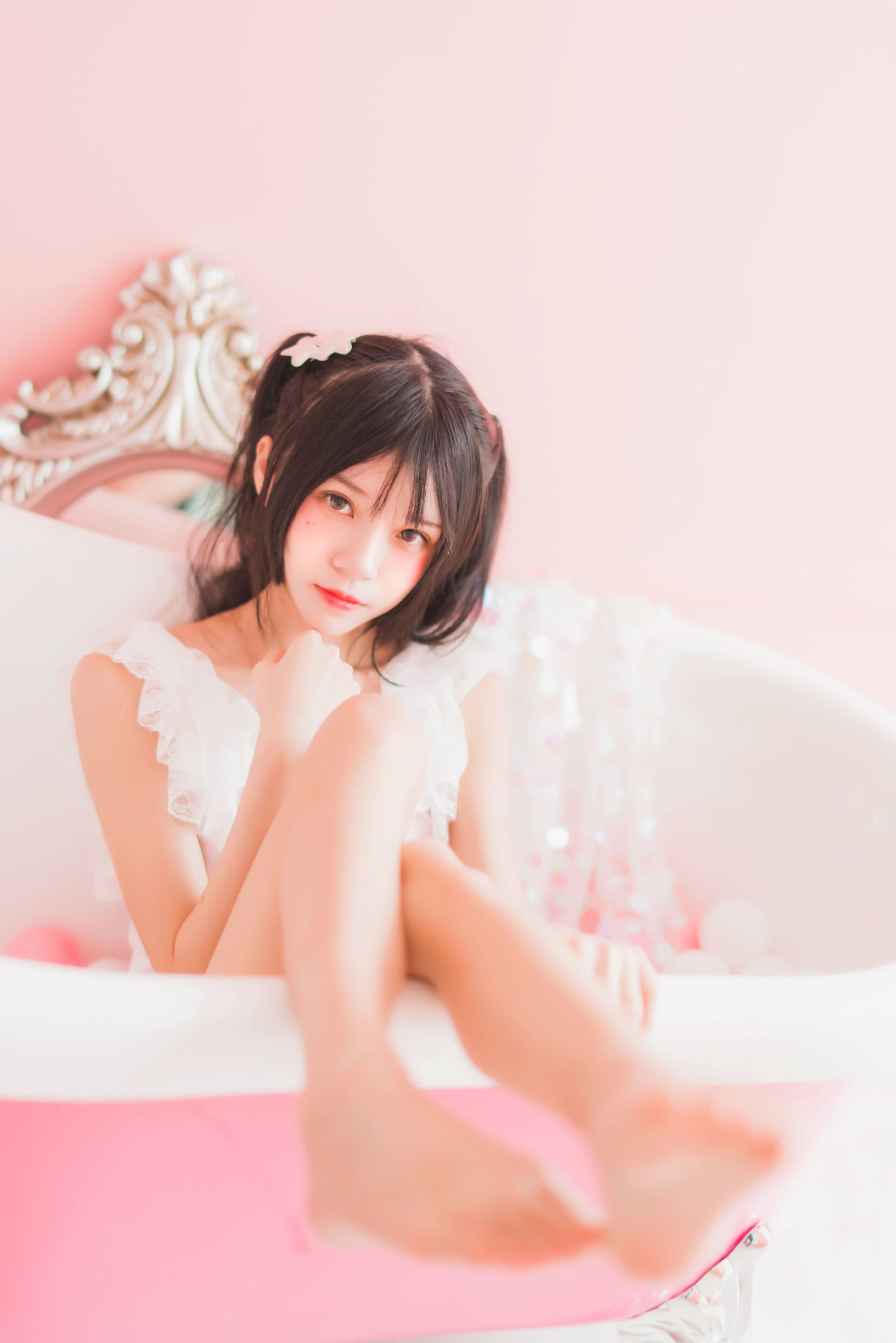 桜桃喵 冬眠シリーズ ピンクの浴槽