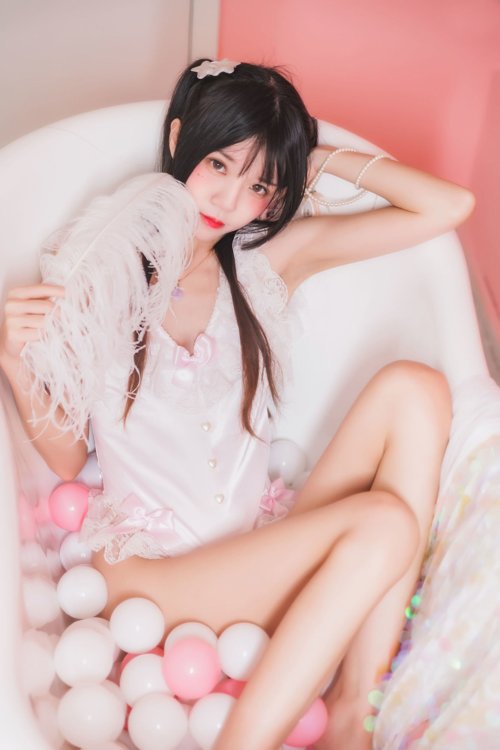 桜桃喵 冬眠シリーズ ピンクの浴槽