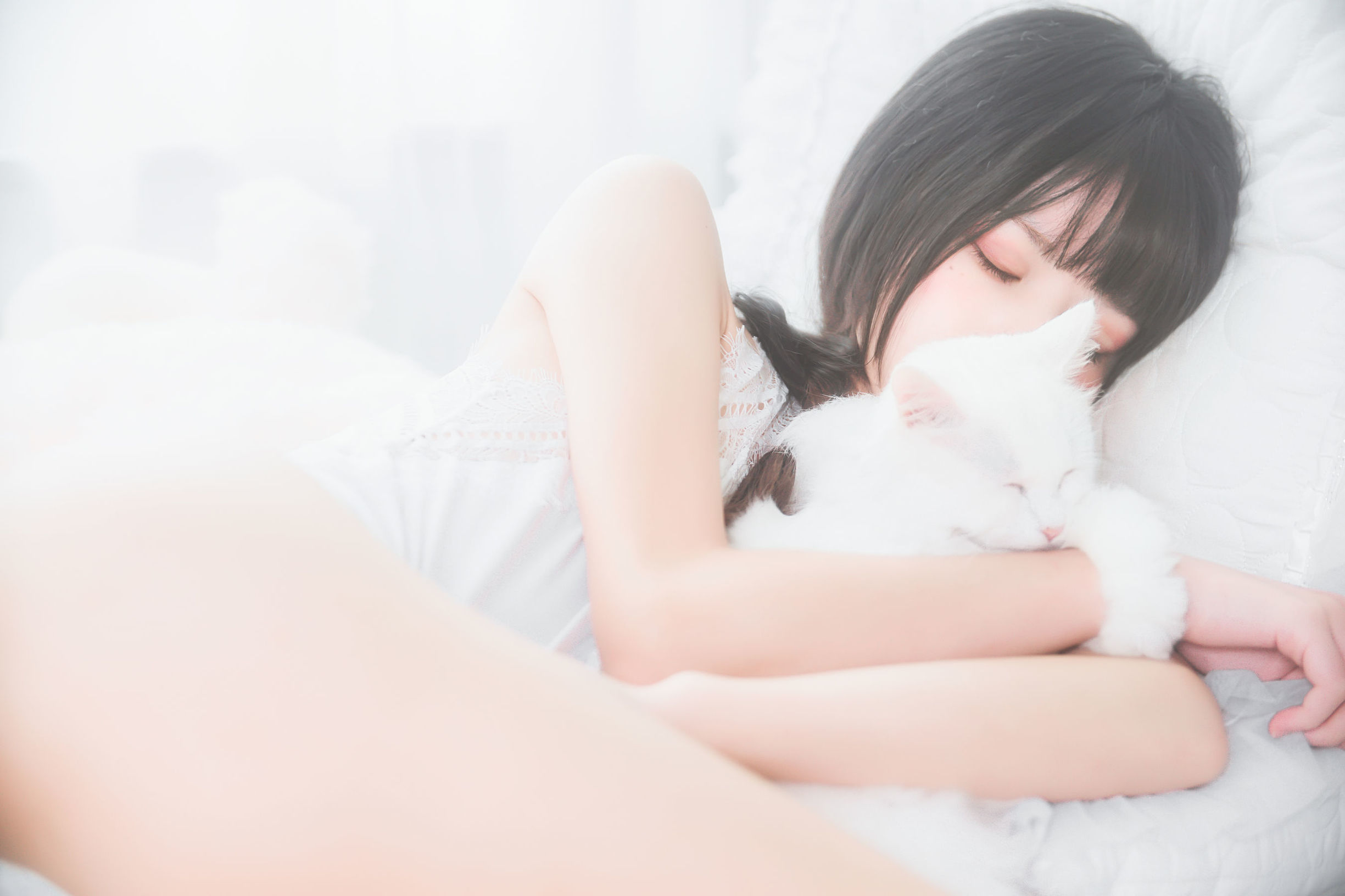 Ying Tao Miao Series Ngủ Đông Thuần Trắng Riêng Tư