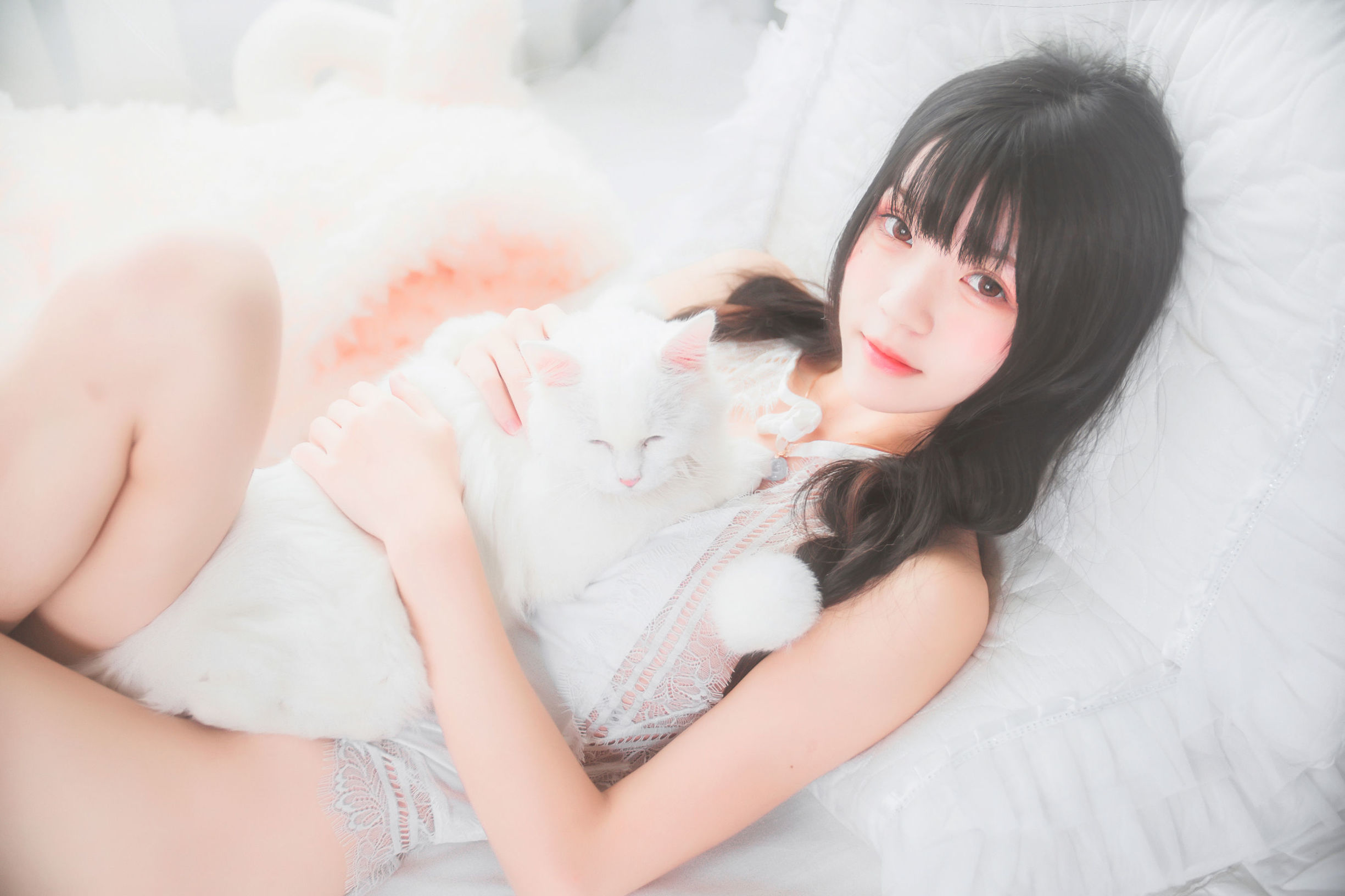 Ying Tao Miao Series Ngủ Đông Thuần Trắng Riêng Tư