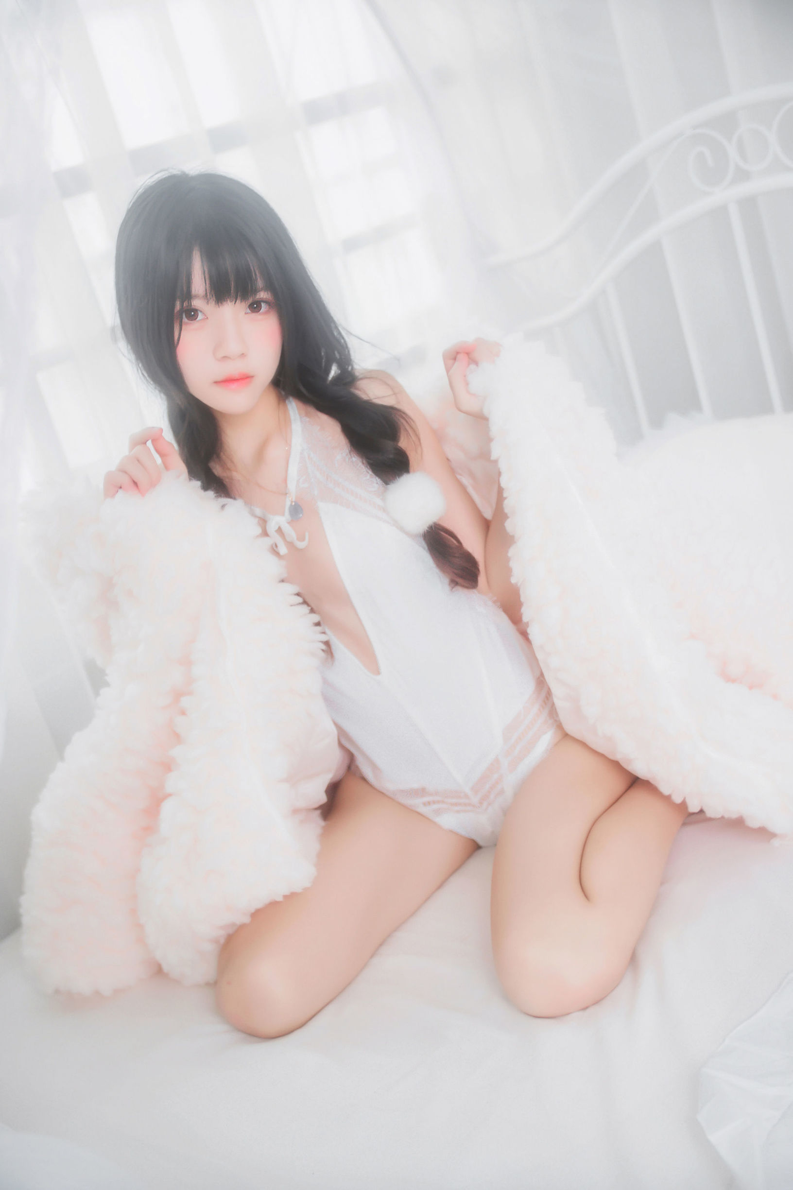 櫻桃喵 冬眠系列 純白私房