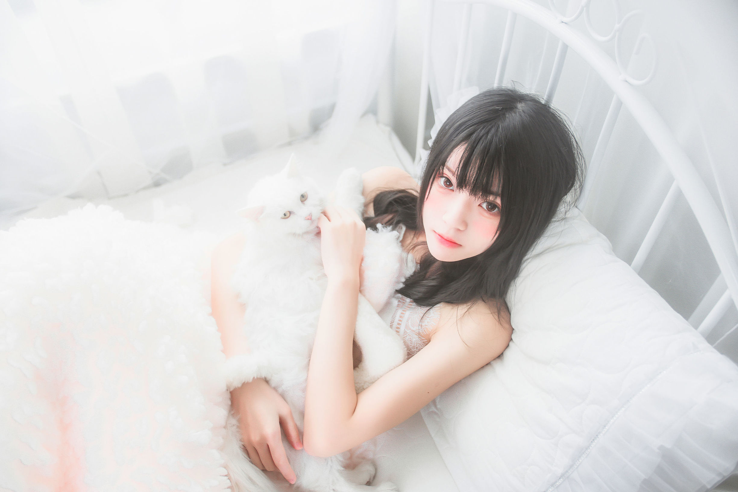 Ying Tao Miao Series Ngủ Đông Thuần Trắng Riêng Tư