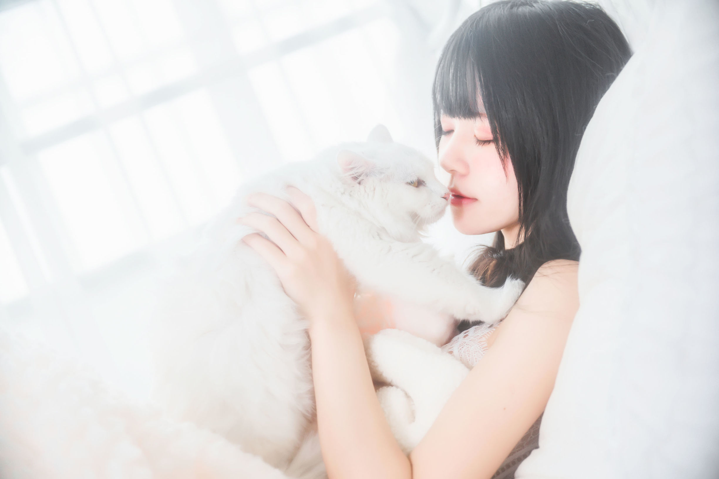 Ying Tao Miao Series Ngủ Đông Thuần Trắng Riêng Tư