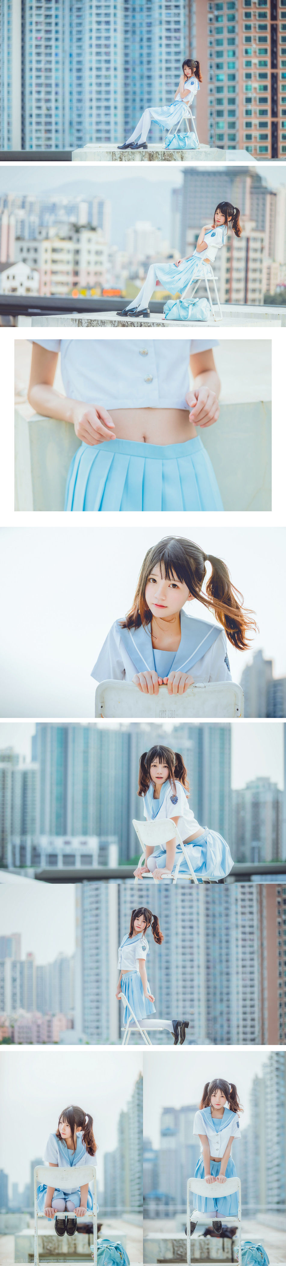 櫻桃喵 穿制服的樣子