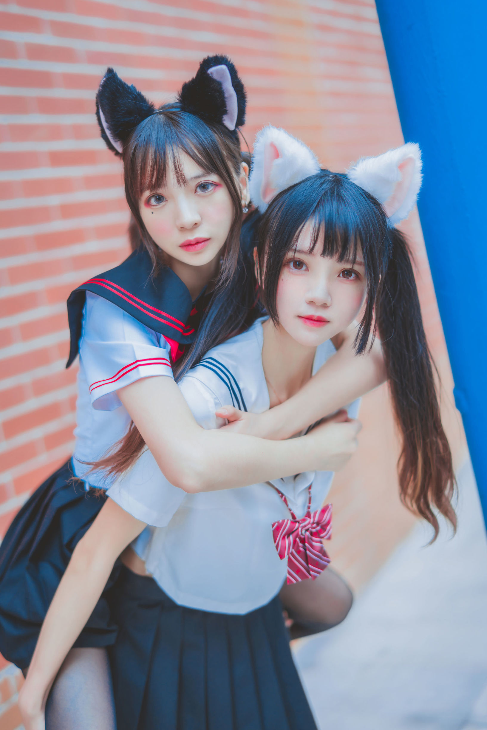 櫻桃喵與瘋貓ss JK百合2 寫真