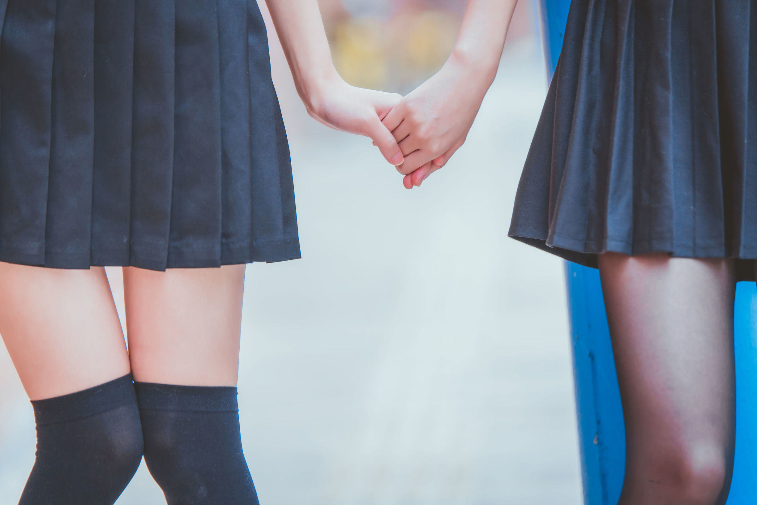 櫻桃喵與瘋貓ss JK百合2 寫真
