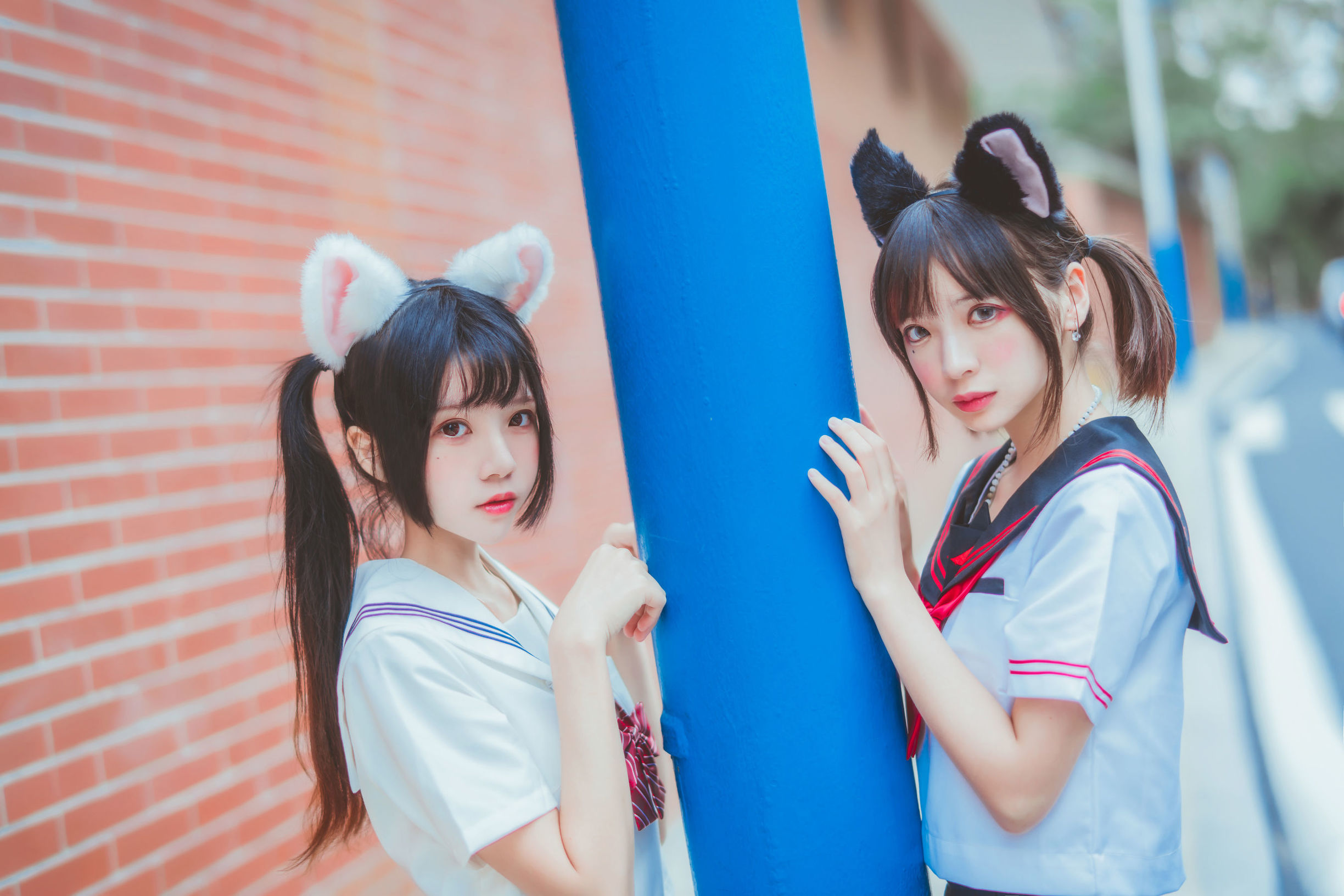 櫻桃喵與瘋貓ss JK百合2 寫真