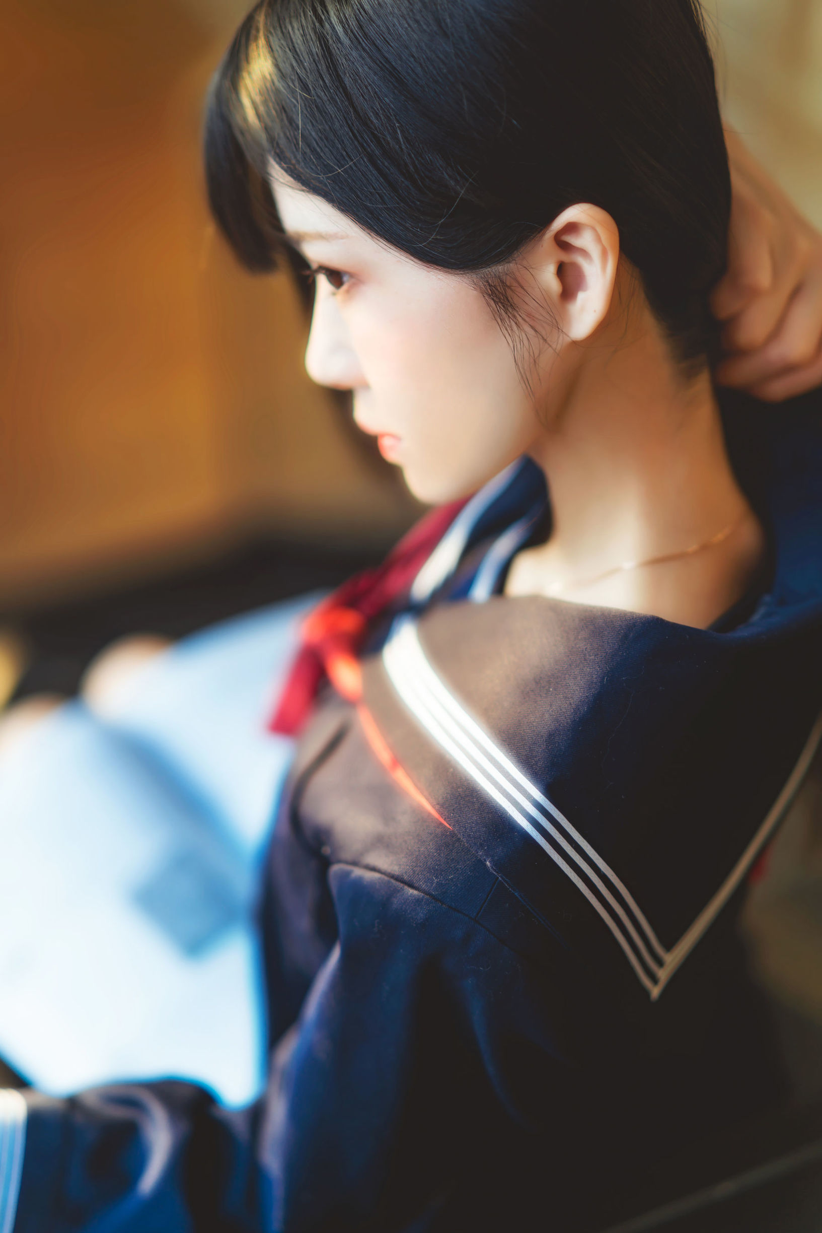 櫻桃喵《(小少女)黑色水手服》