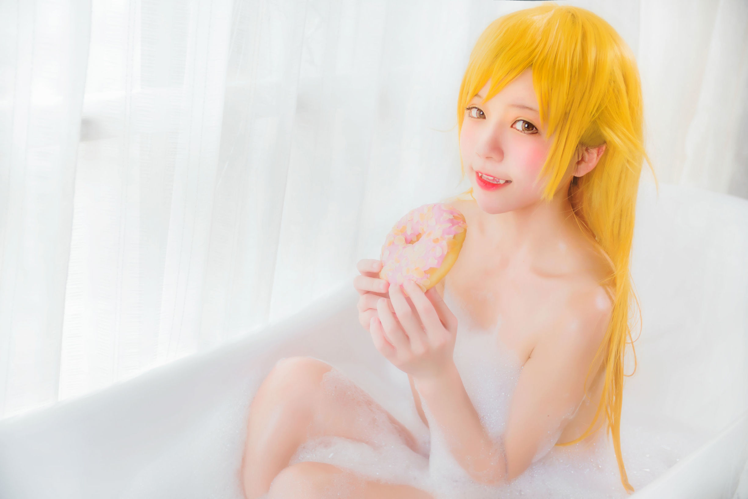 櫻桃喵《小忍浴缸》