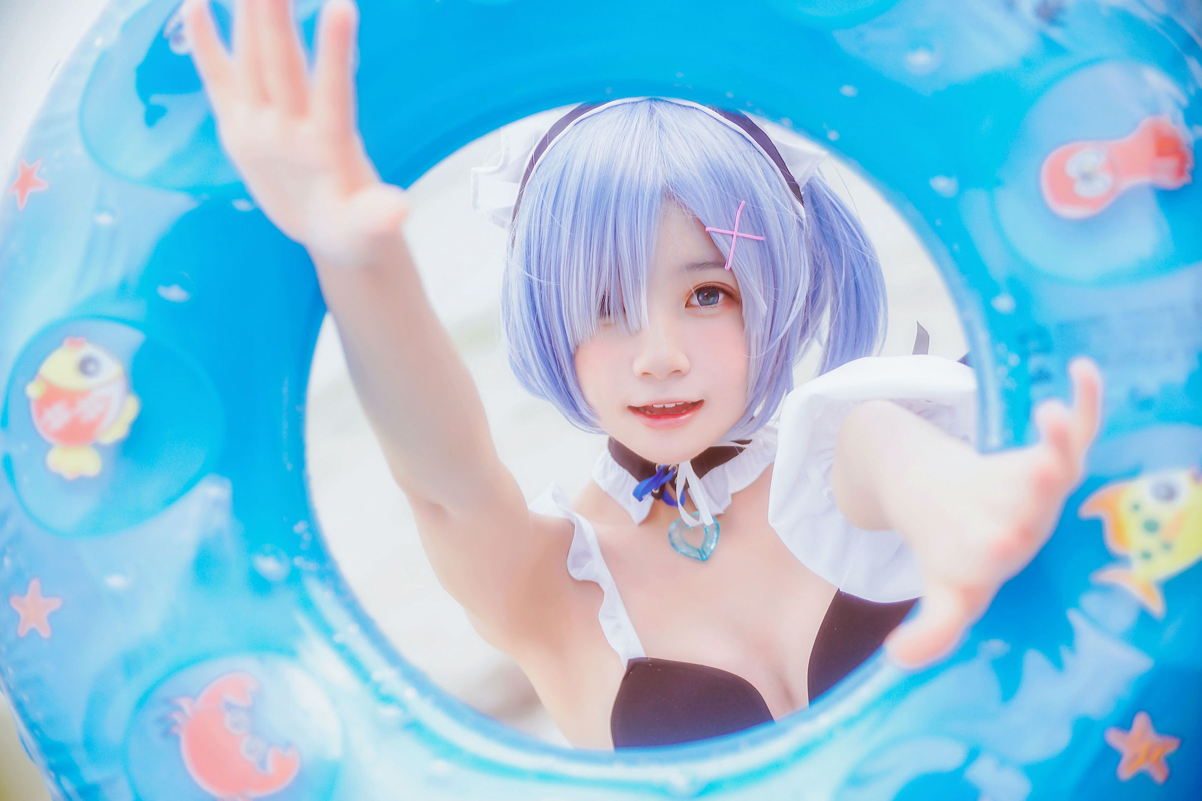 桜桃喵《蕾姆COS》