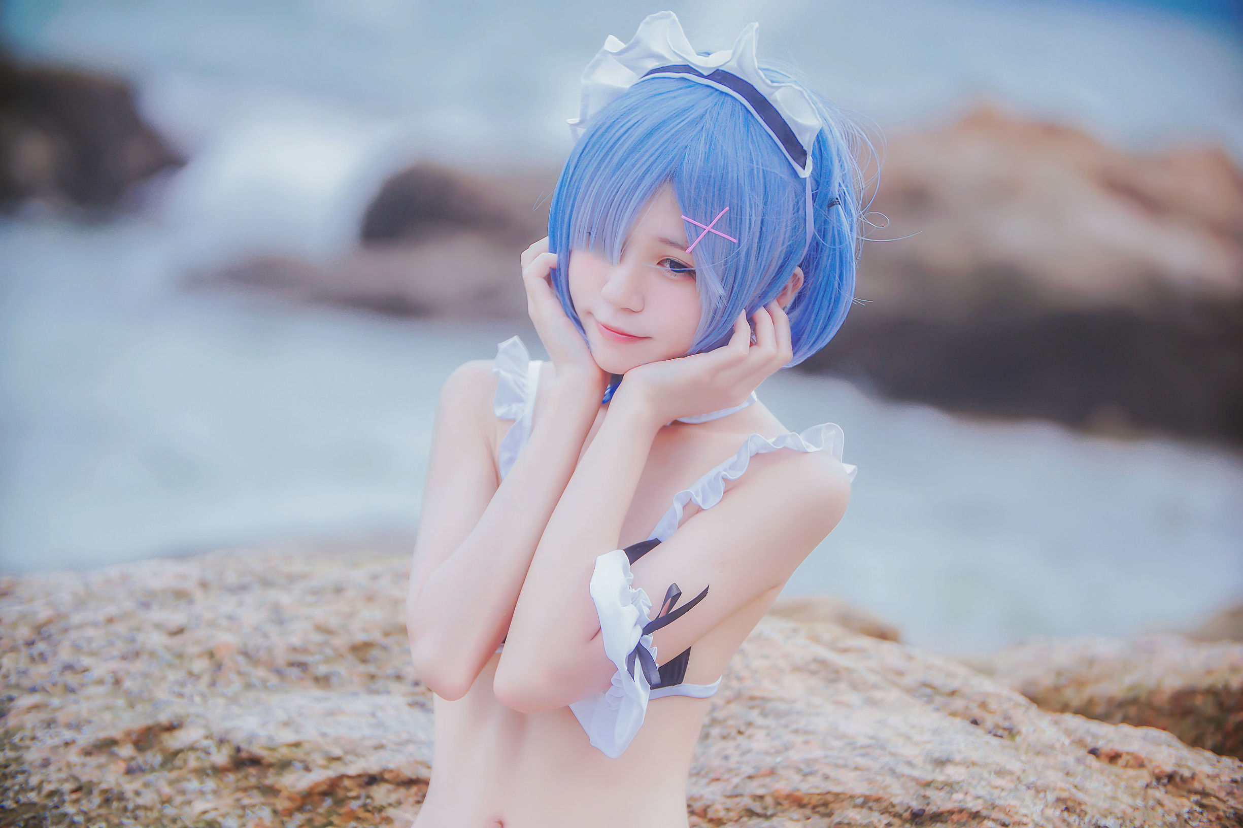 Sakurato Meow Rem Cosplay