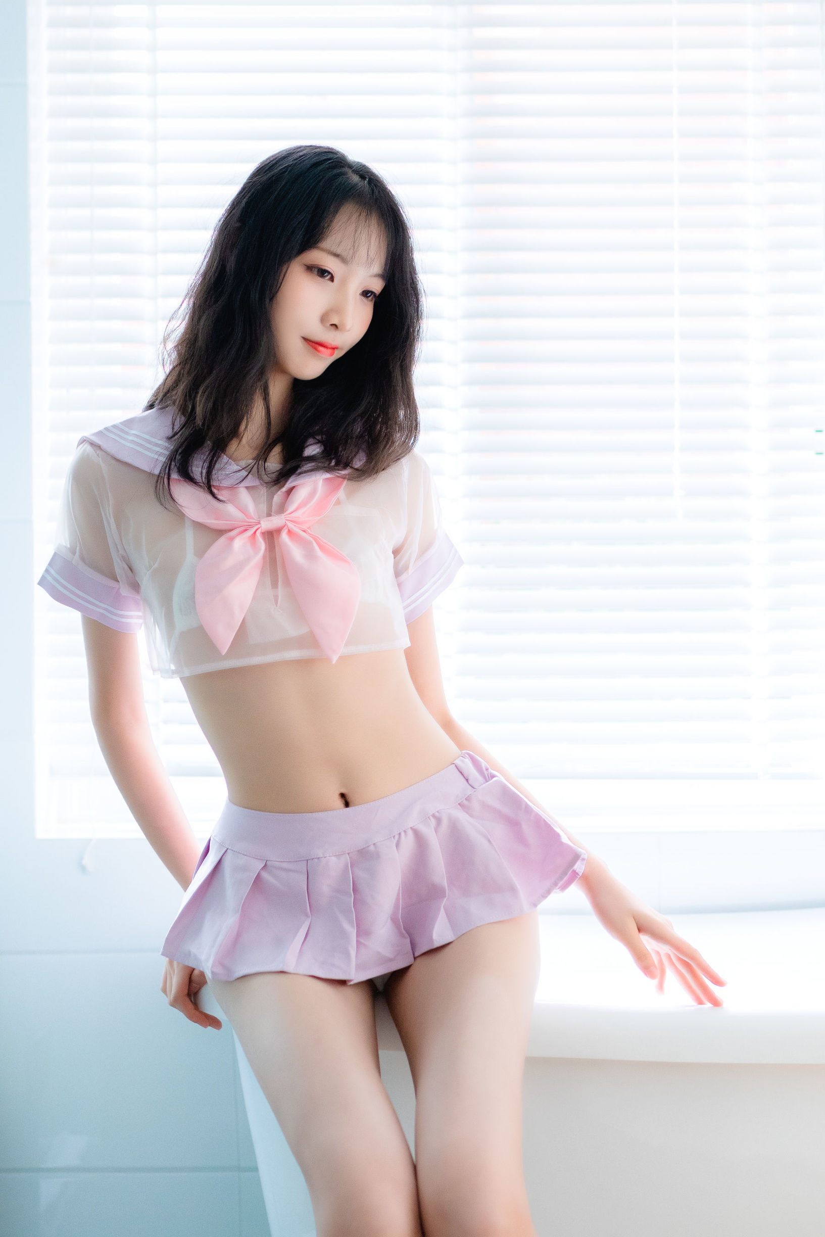 清純妹子西瓜 私房浴缸