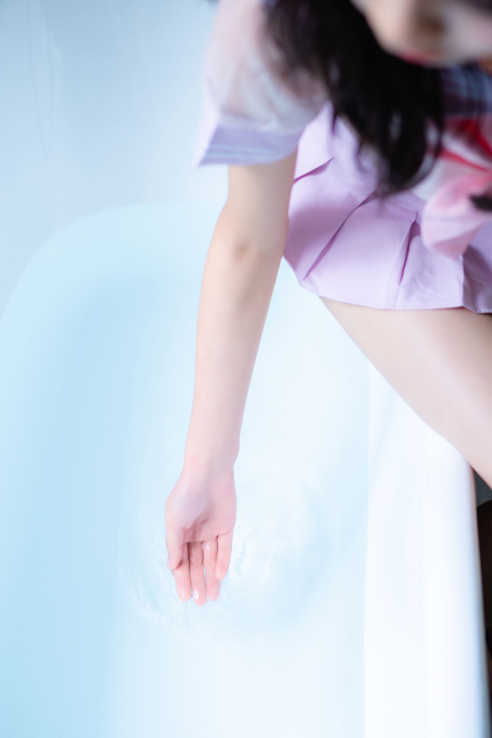 清純妹子西瓜 私房浴缸